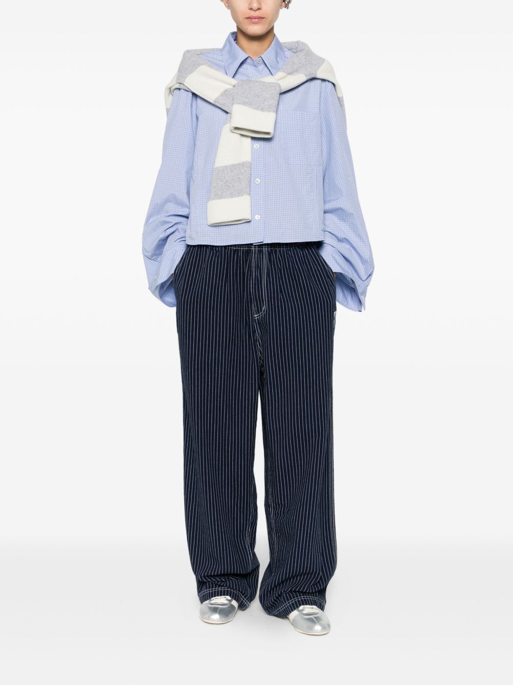 Blu Wabash Loose Chino JW0178 BLUE ADIDAS ORIGINALS 
