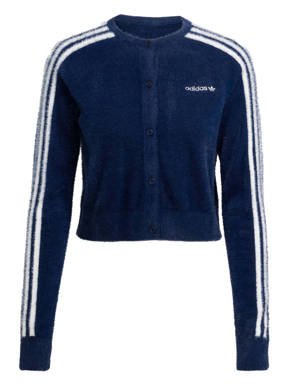 Fluffy Cardigan JW3644 BLUE ADIDAS ORIGINALS 