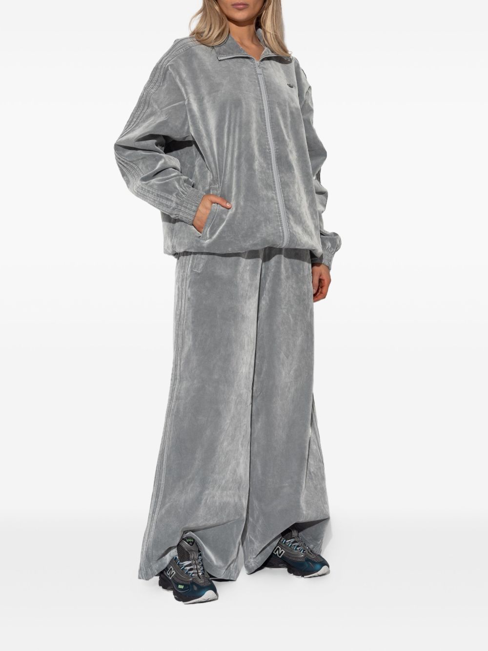 TrackTop Brushed JW7330 GREY ADIDAS ORIGINALS 