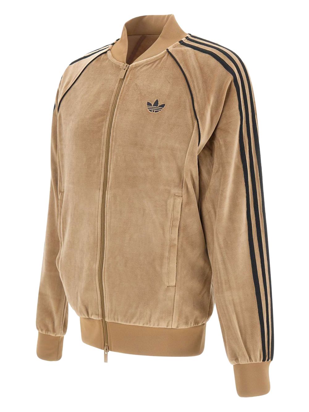 Felpa Con Zip Adicolor JX1561 BROWN ADIDAS ORIGINALS 