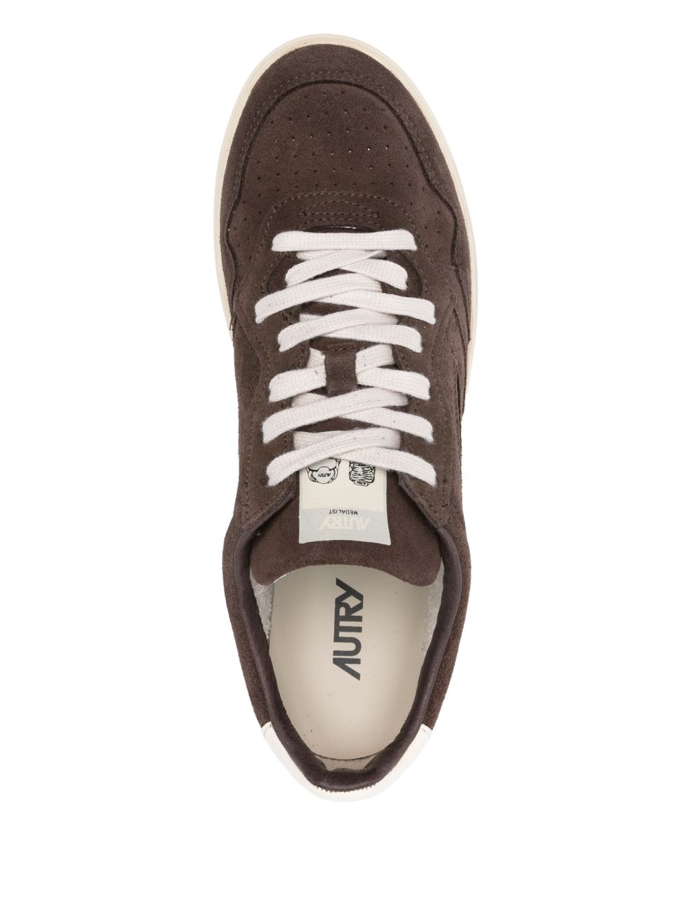 Medalist Low Sneakers AULMUH08 MOKA WHITE AUTRY 