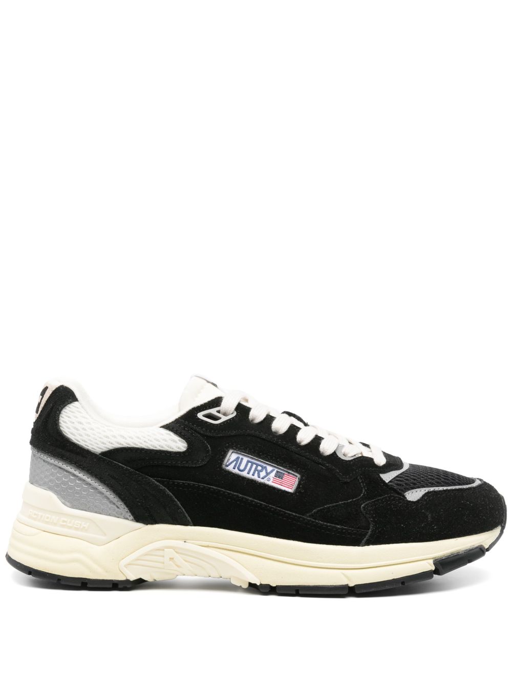 Hyperway Low Sneakers HYLMUM07 BLACK SILVER AUTRY 