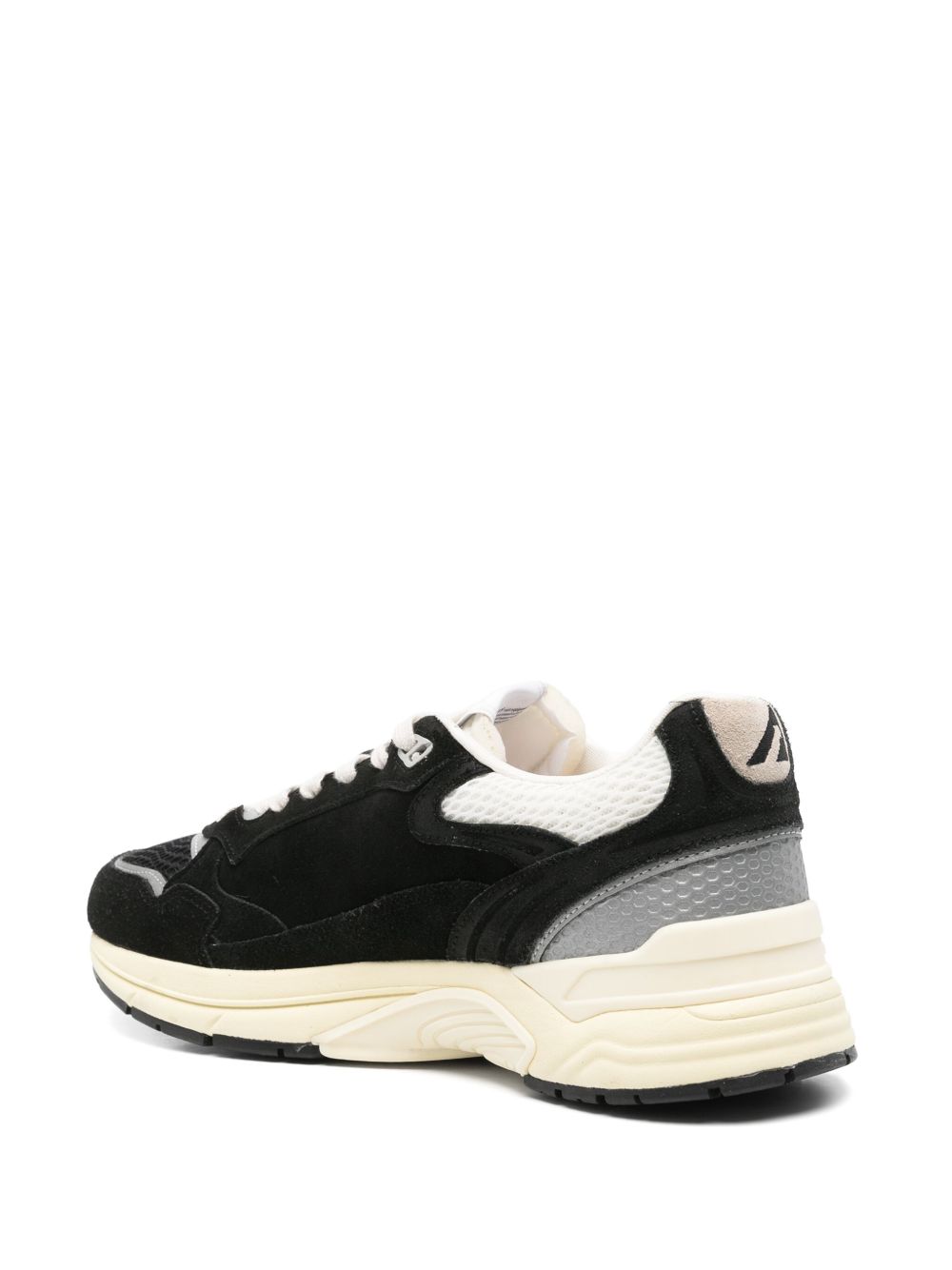 Hyperway Low Sneakers HYLMUM07 BLACK SILVER AUTRY 