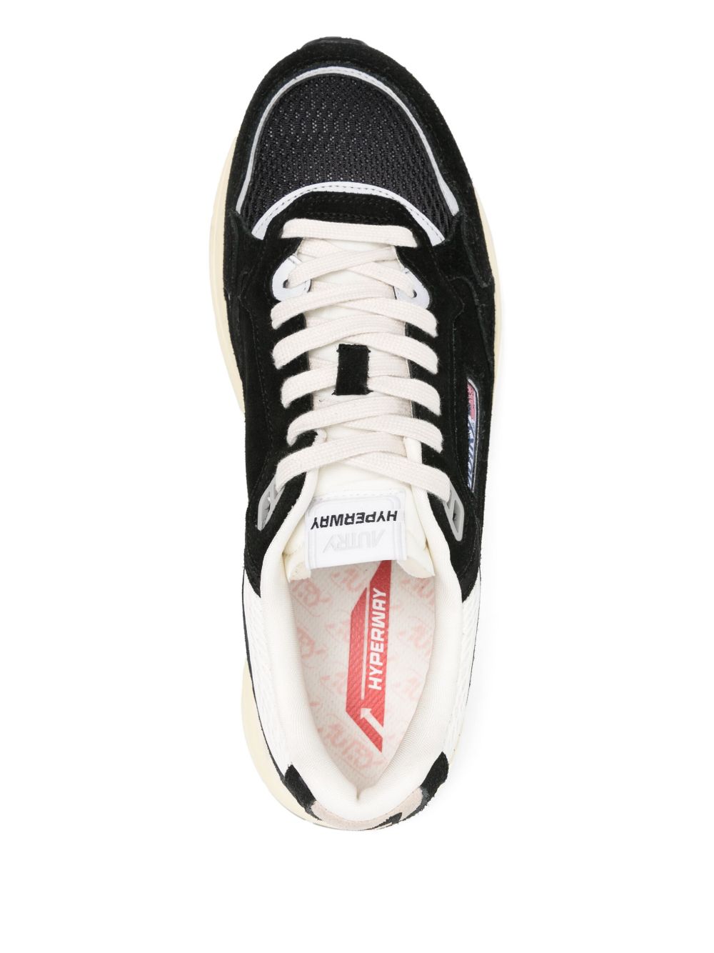 Hyperway Low Sneakers HYLMUM07 BLACK SILVER AUTRY 