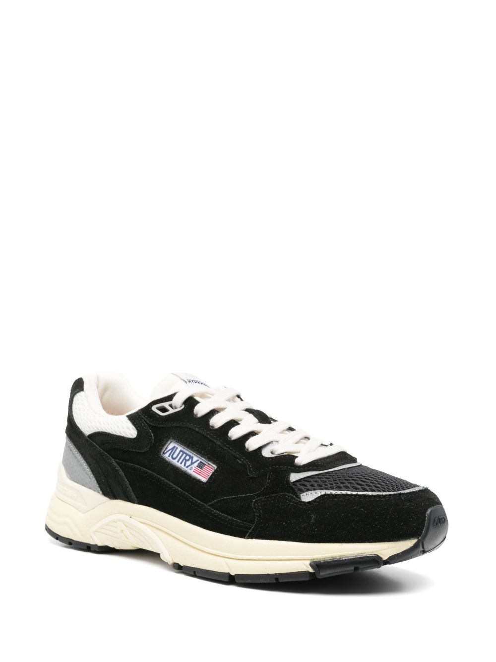 Hyperway Low Sneakers HYLMUM07 BLACK SILVER AUTRY 