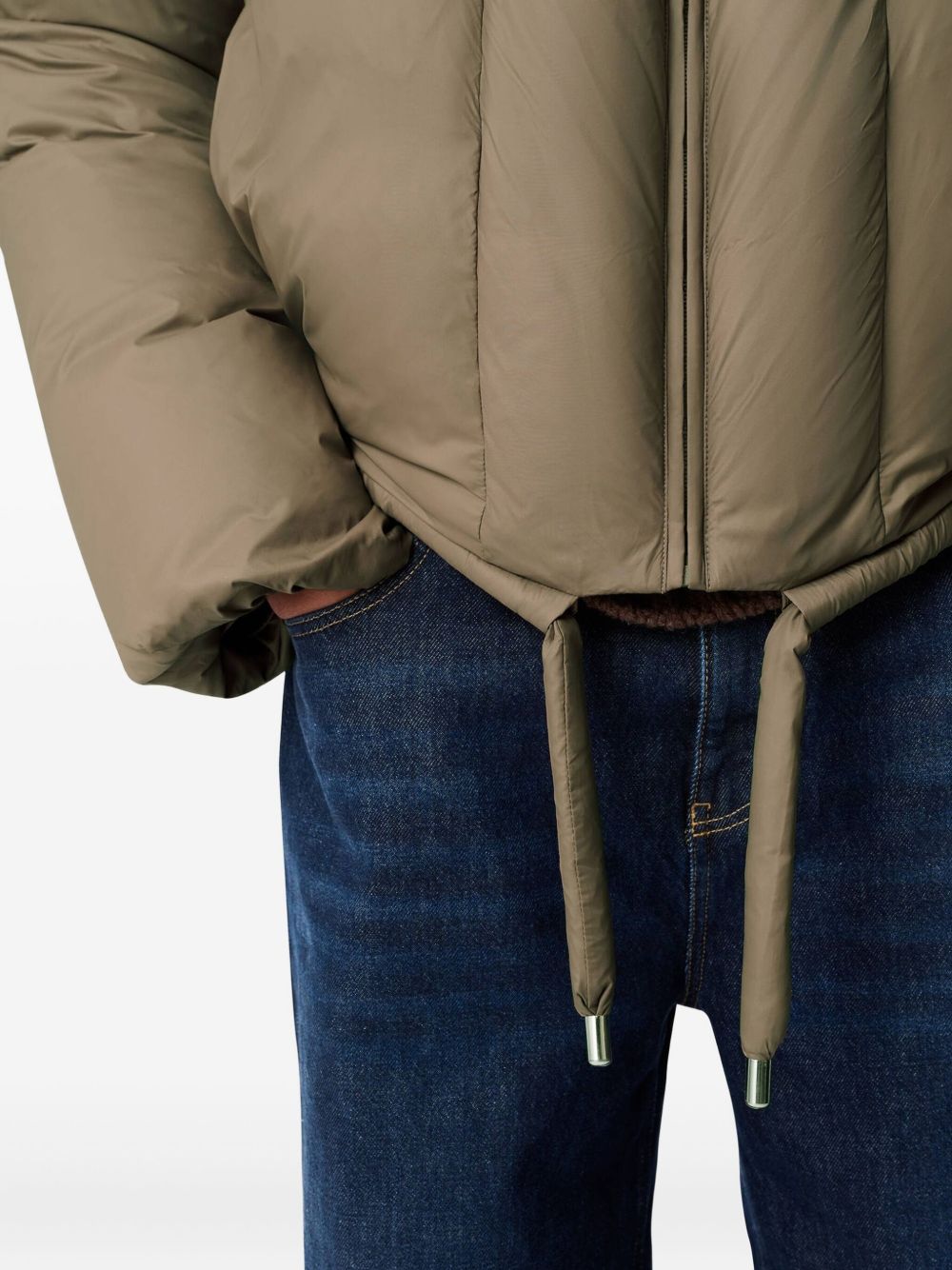 Lunar Puffer Jacket A3131001 CEDAR BROWN AXEL ARIGATO 