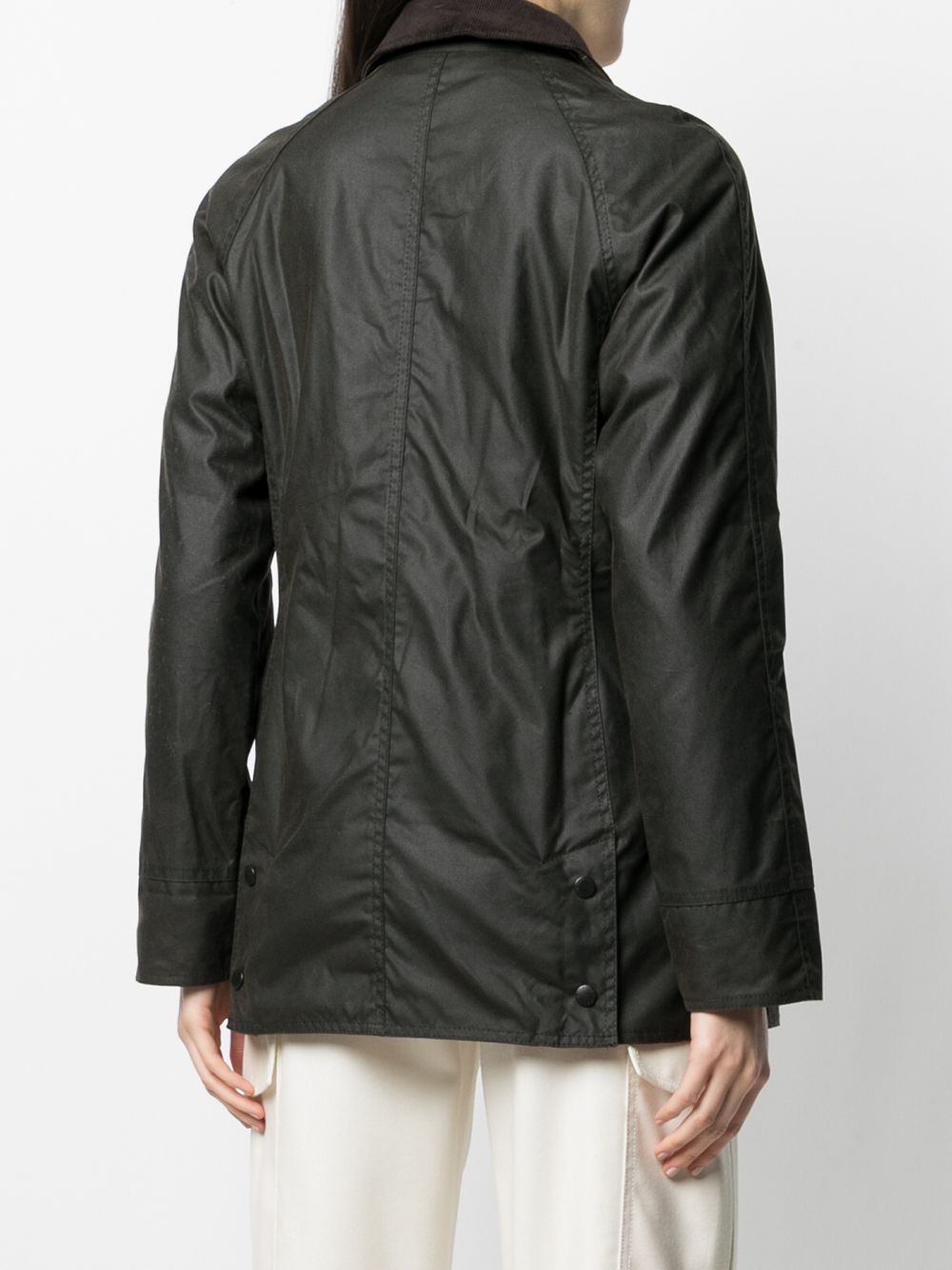 Classic Beadnell Wax Jacket LWX0668 OL71 OLIVE BARBOUR 