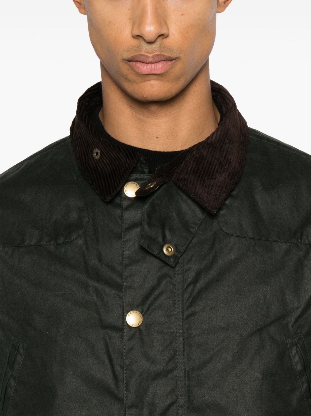 Reelin Wax Jacket MWX1106MWX SG51 SAGE BARBOUR 