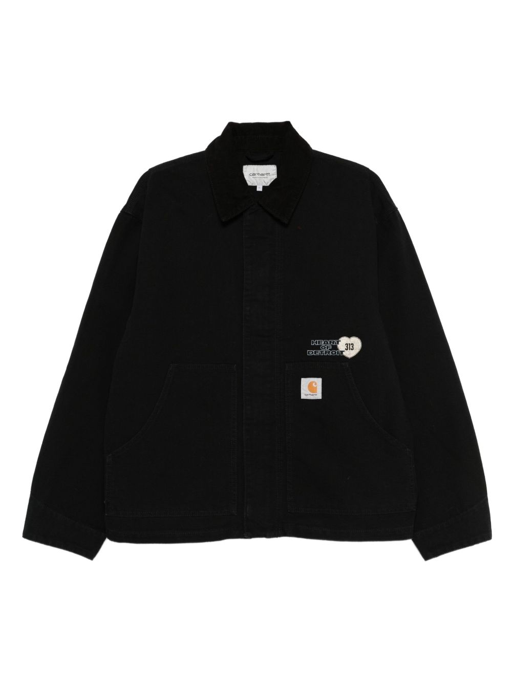 OG Arcan Graphic Jacket Dearborn I035553 00E60 BLACK WASHED CARHARTT WIP 