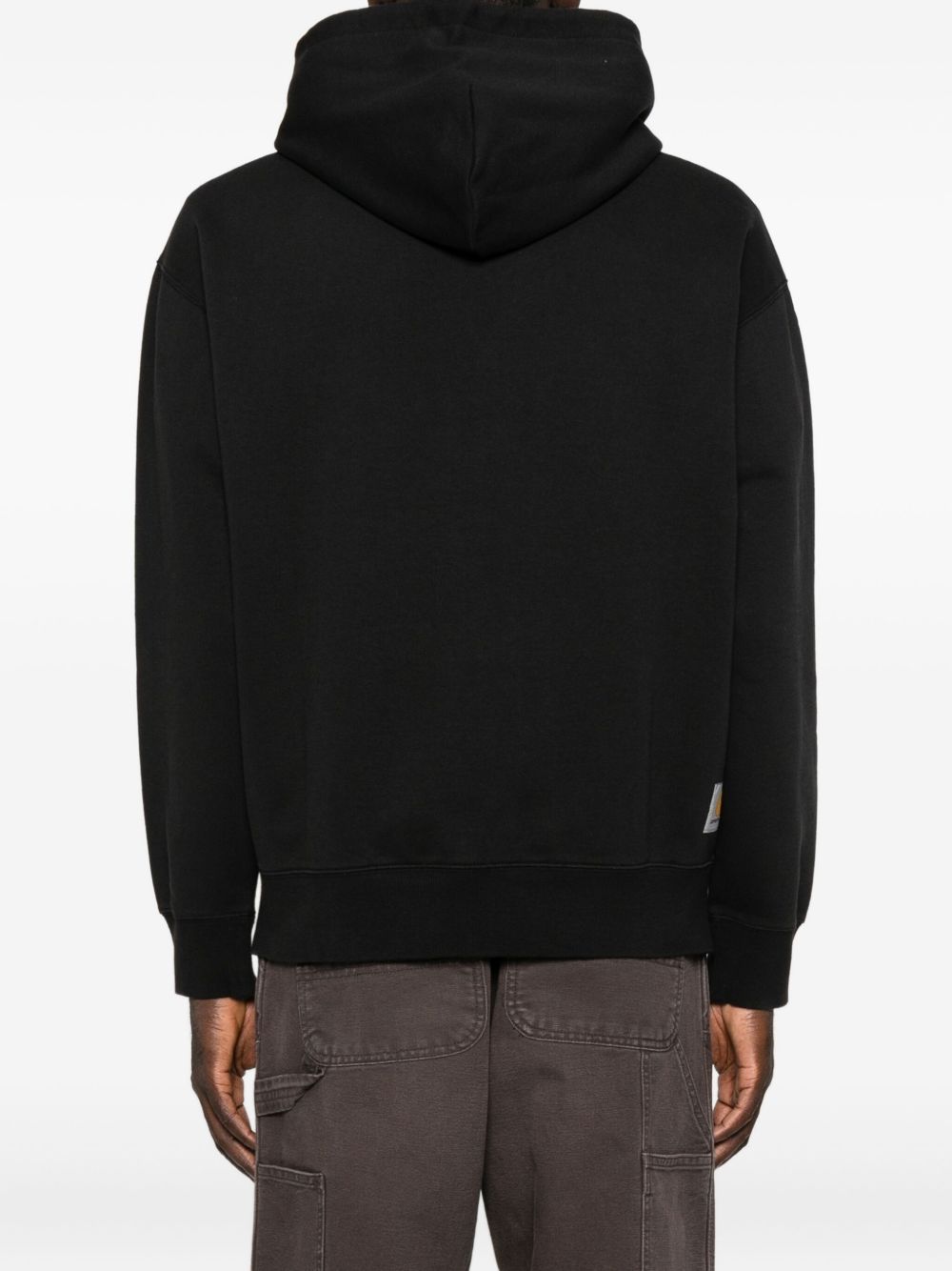Felpa Con Zip In Cotone I035619 8906 BLACK STONE CARHARTT WIP 
