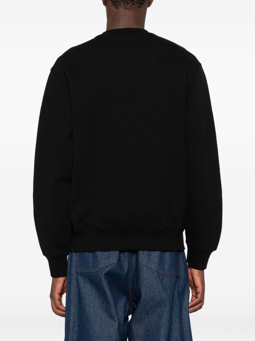 Felpa College In Cotone I035642 89XX BLACK CARHARTT WIP 