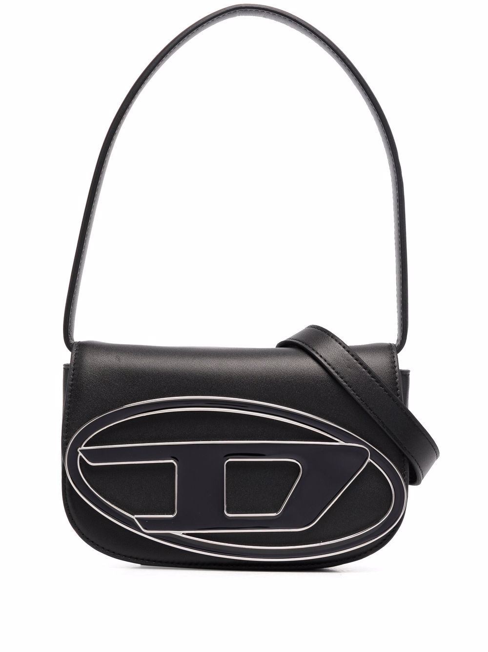 1DR Oval-D Leather X08396PR818 T8013 BLACK DIESEL 