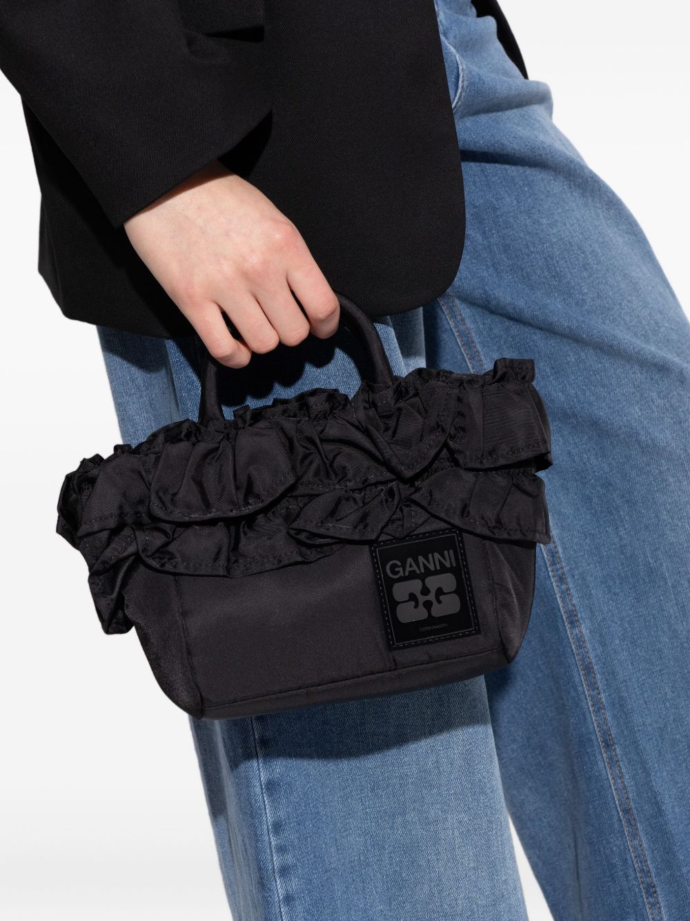  A7187 099 BLACK GANNI 