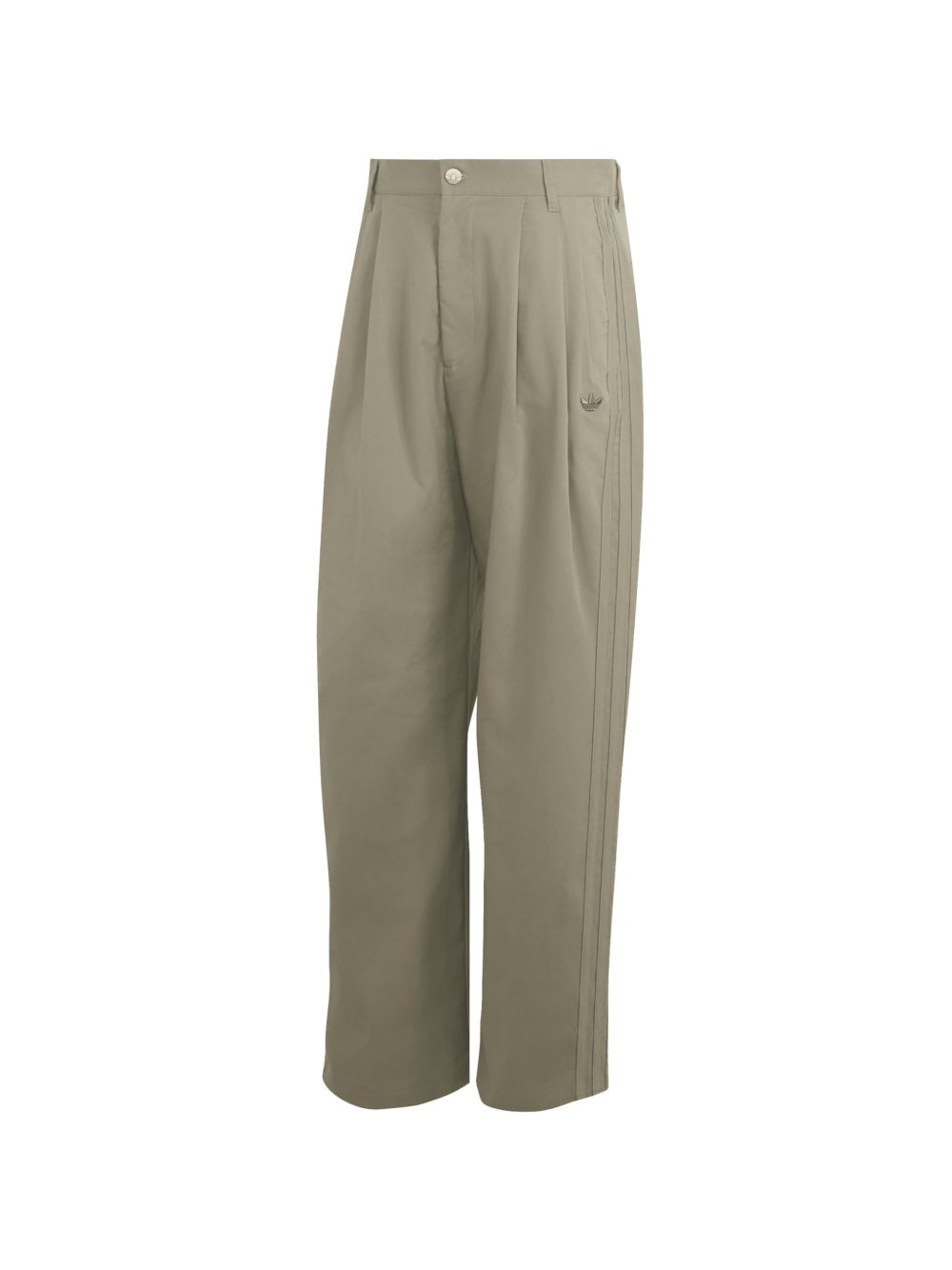 Pantaloni Triple Pleated KQ9489 SILVER PEBBLE ADIDAS ORIGINALS 