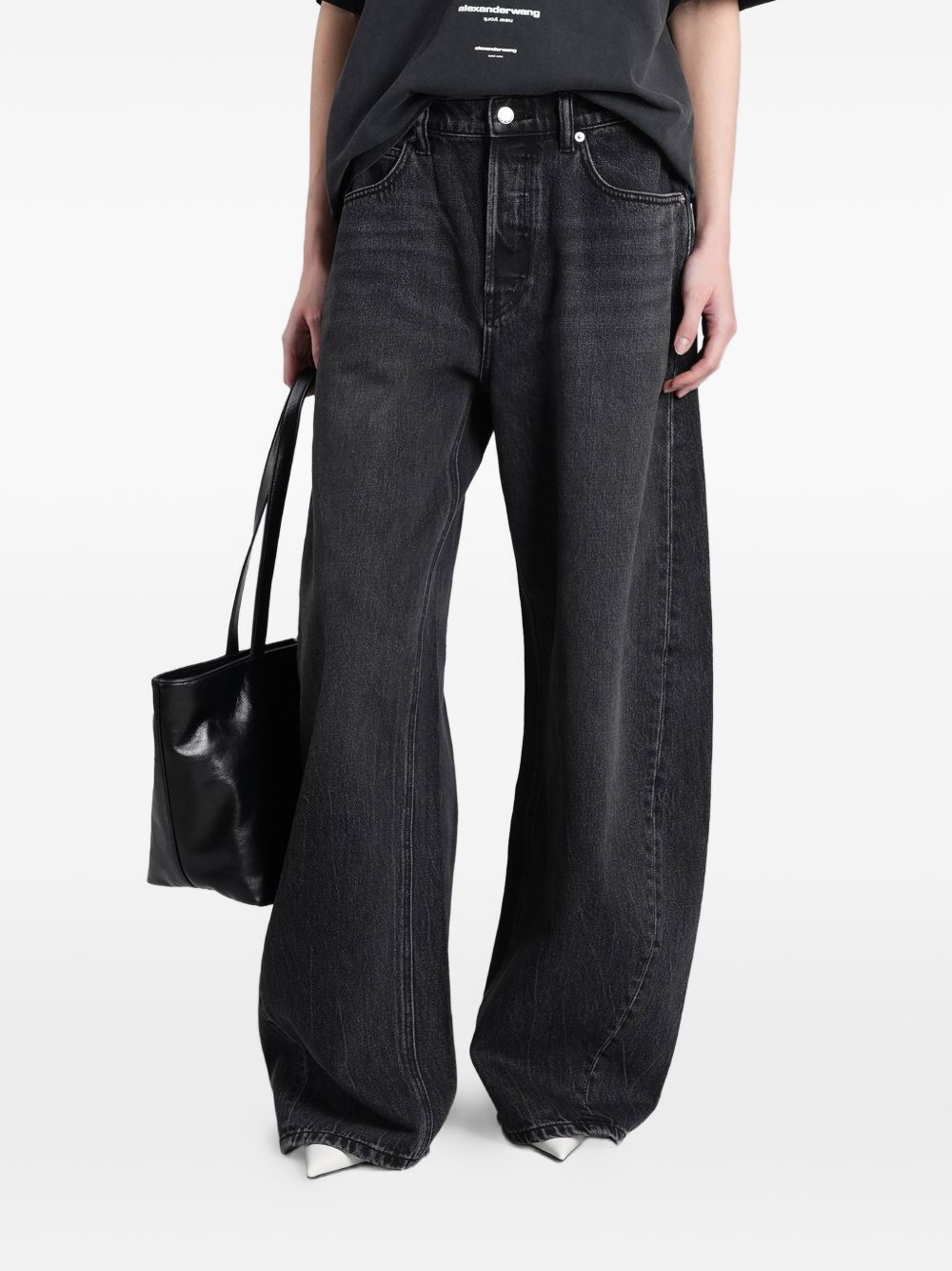  4DC1264112 031 GREY AGED ALEXANDER WANG 