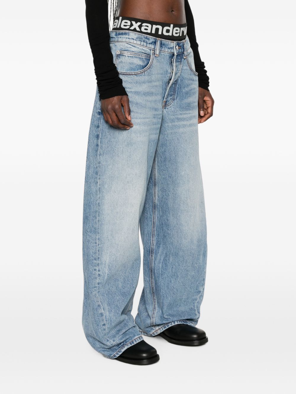  4DC3264300 427D AUTHETI LIGHT INDIGO ALEXANDER WANG 