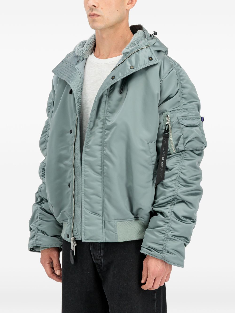 N-2B Base UV 758101 226 SILVERBLUE ALPHA INDUSTRIES 