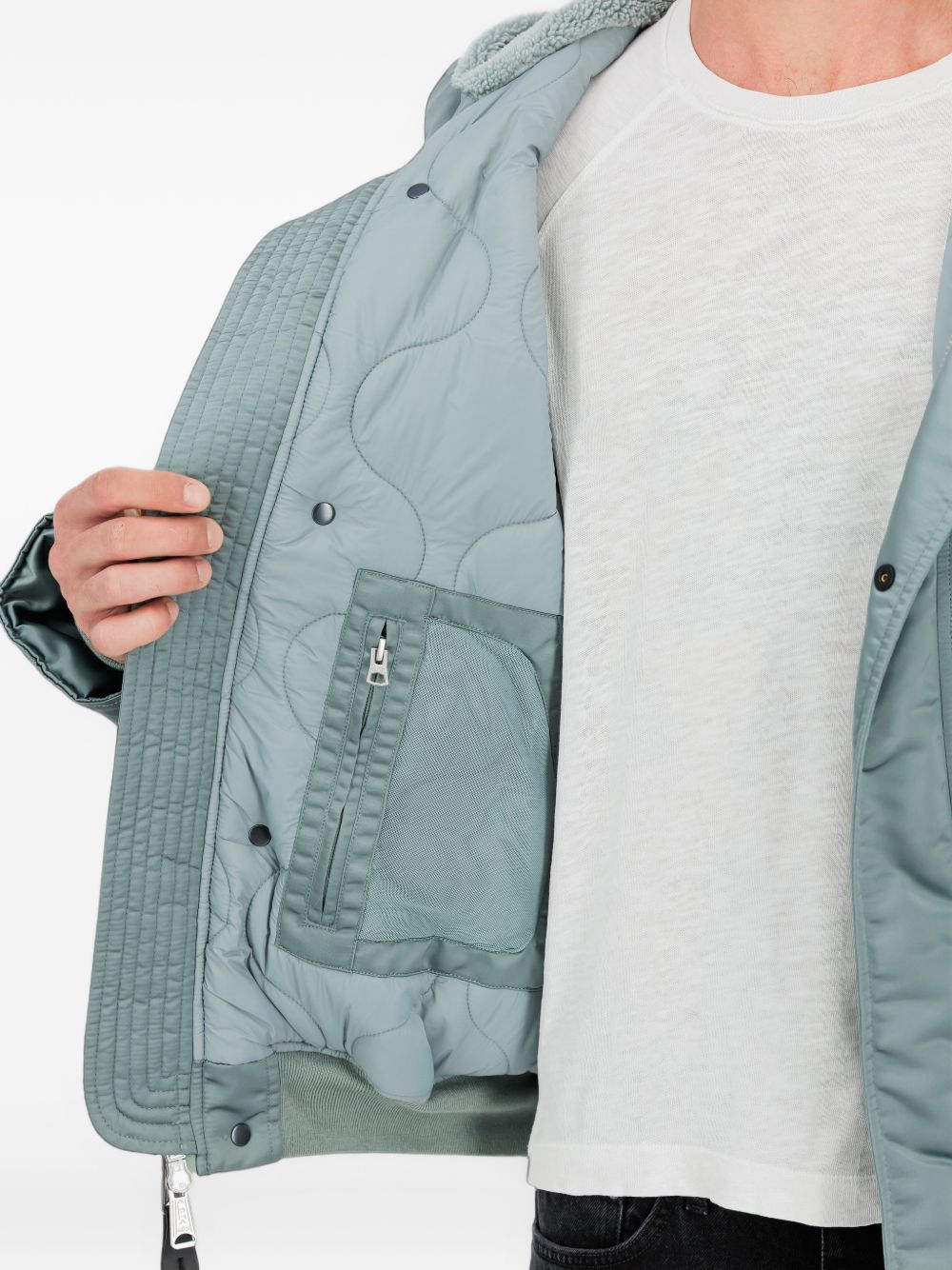 N-2B Base UV 758101 226 SILVERBLUE ALPHA INDUSTRIES 