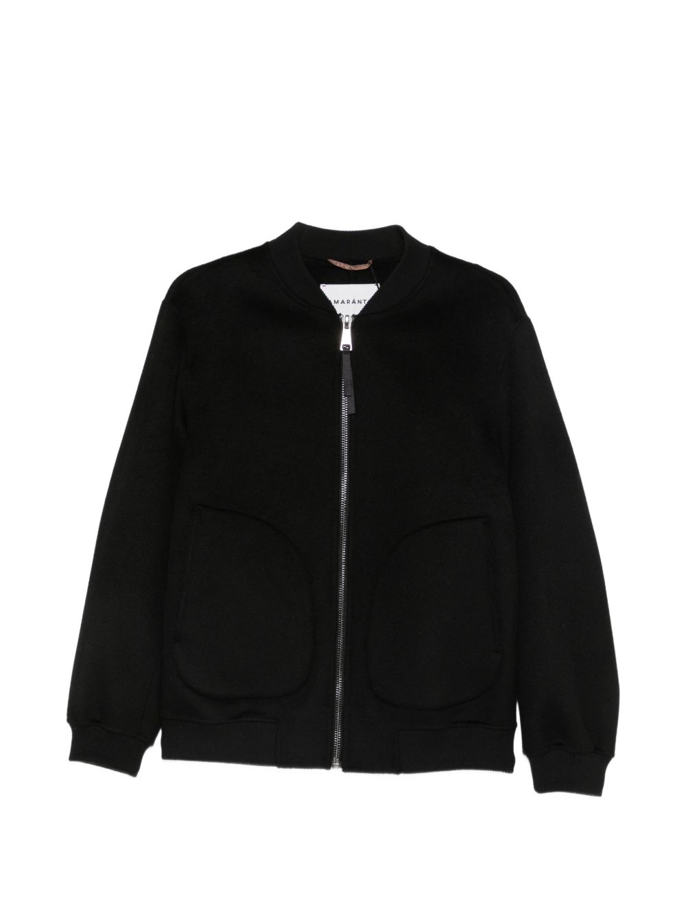 Bomber In Lana B6AC0002 A99 NERO AMARANTO 