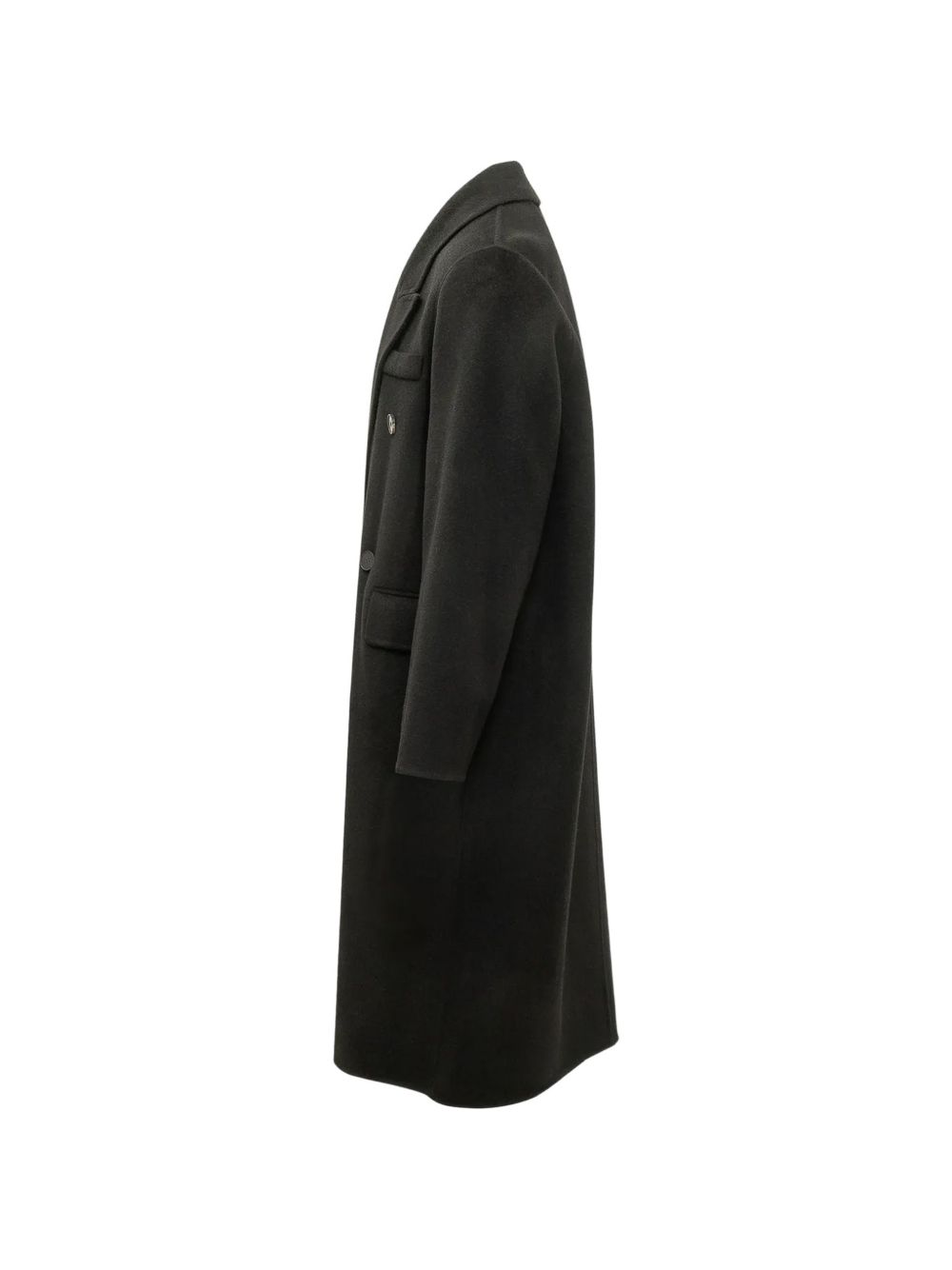 Cappotto In Lana B6AC0003 A99 NERO AMARANTO 