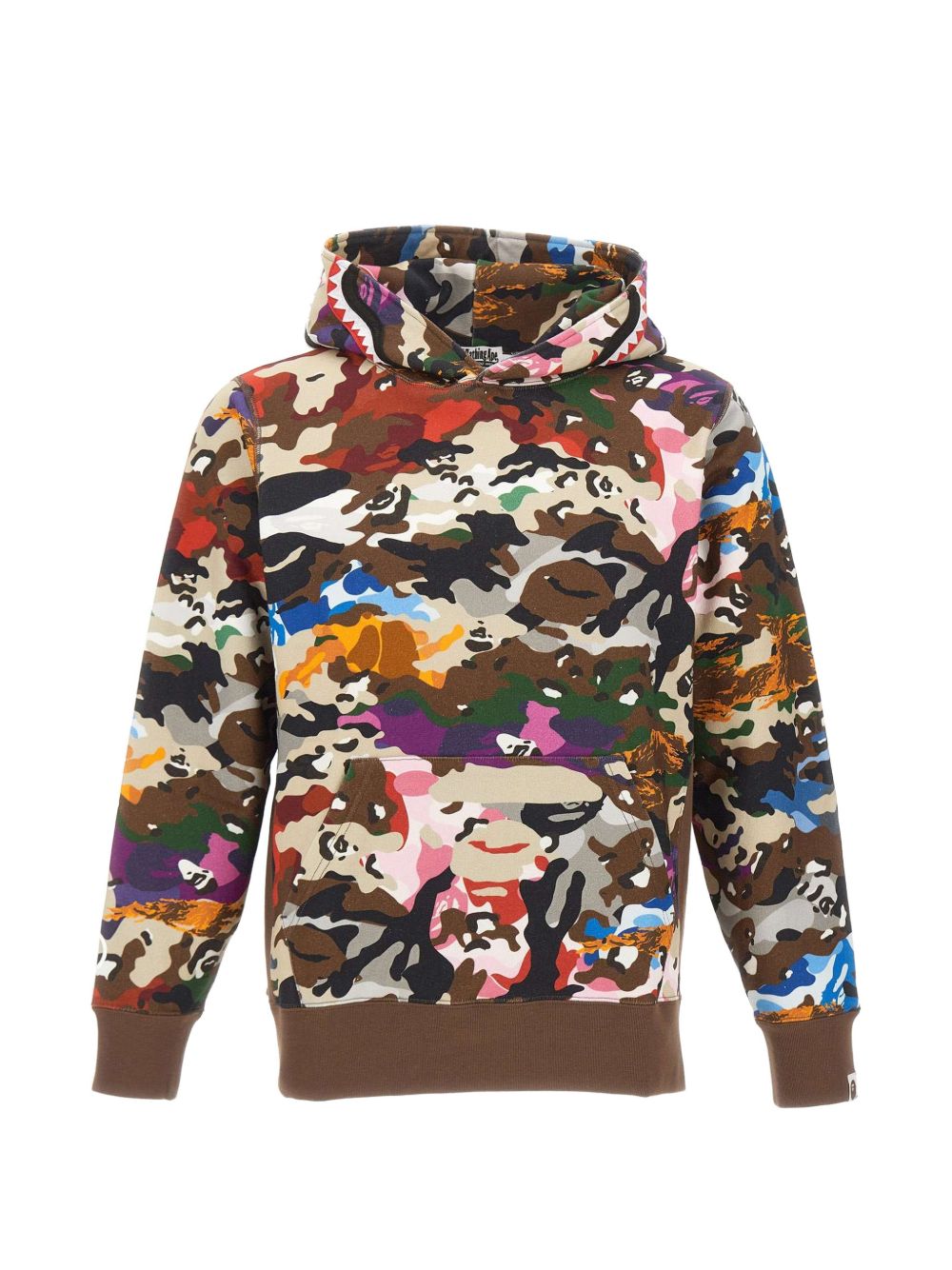 Felpa con Cappuccio Hybrid Camo Shark 001PPM801012M MULTI A BATHING APE® 