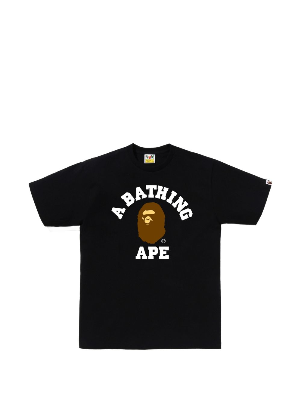 T-Shirt College 001TEM801001M BLACK A BATHING APE® 