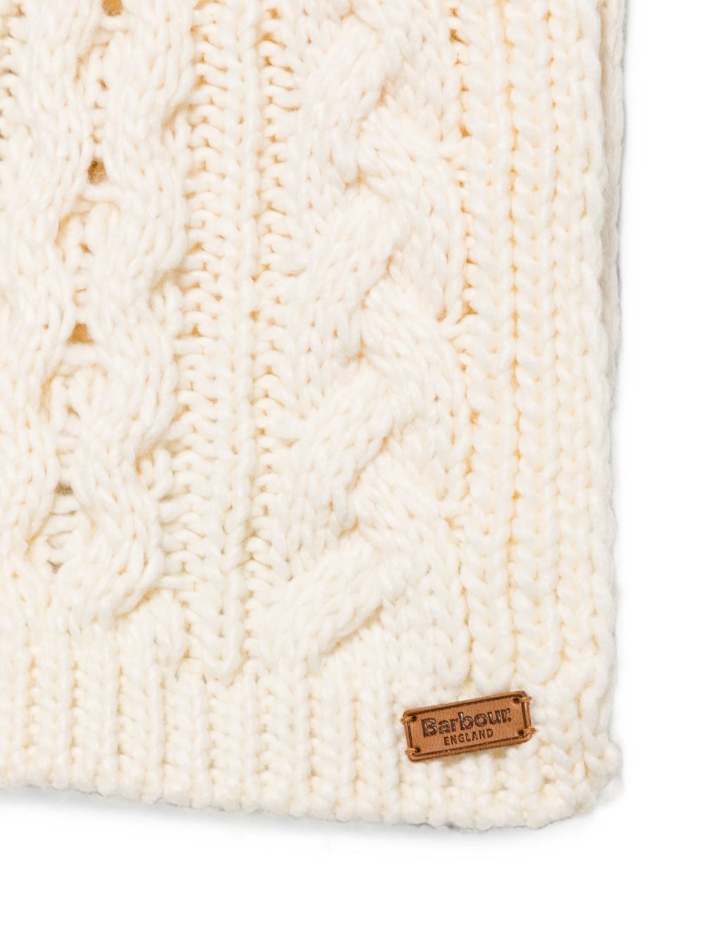 Set Cappello Con Sciarpa LGS0025 CR11 WHITE BARBOUR 
