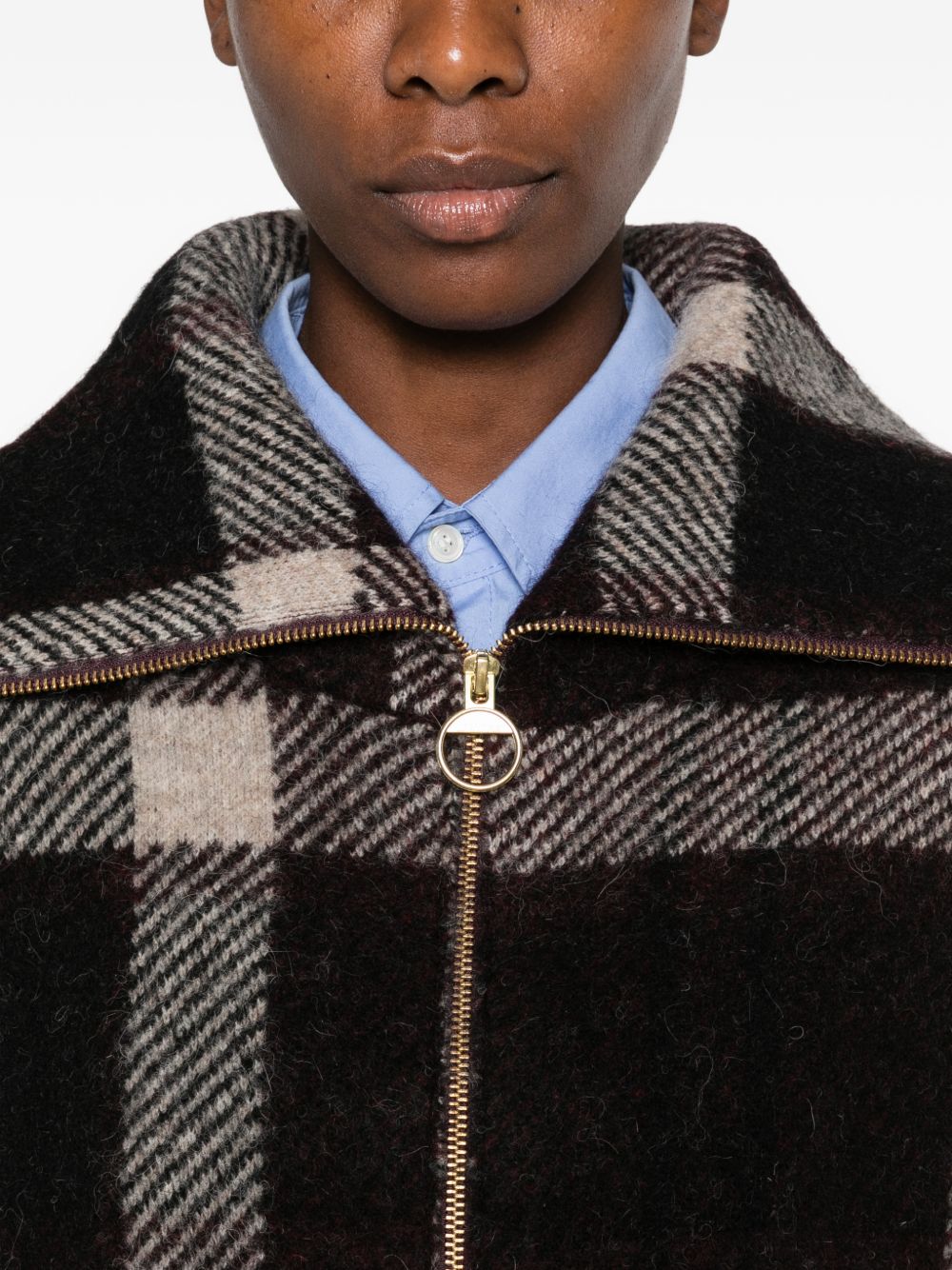 Carville Cardigan Con Zip LKN1797 MI11 MULTICOLOUR BARBOUR 