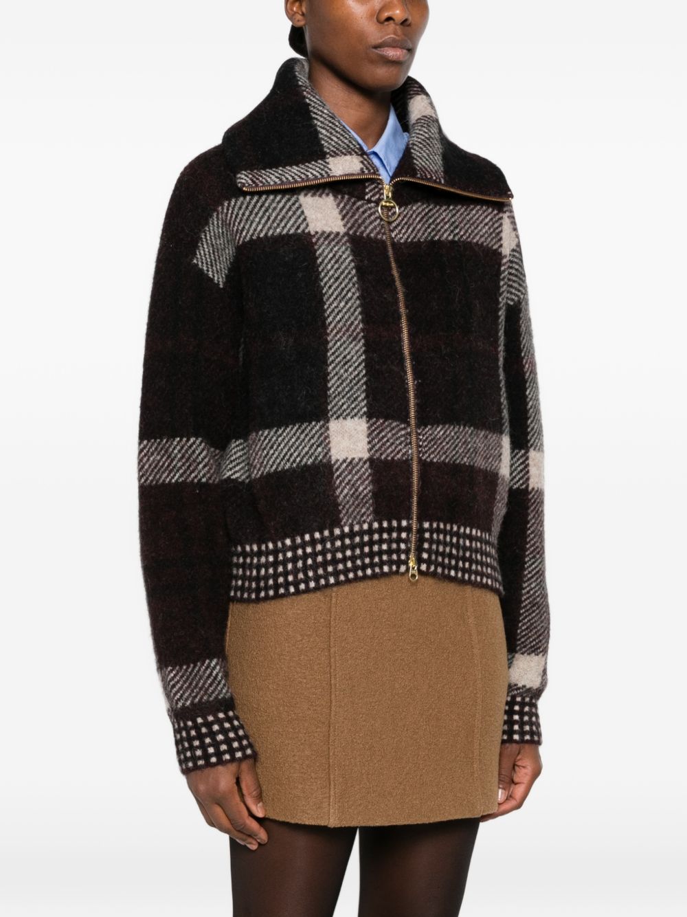 Carville Cardigan Con Zip LKN1797 MI11 MULTICOLOUR BARBOUR 