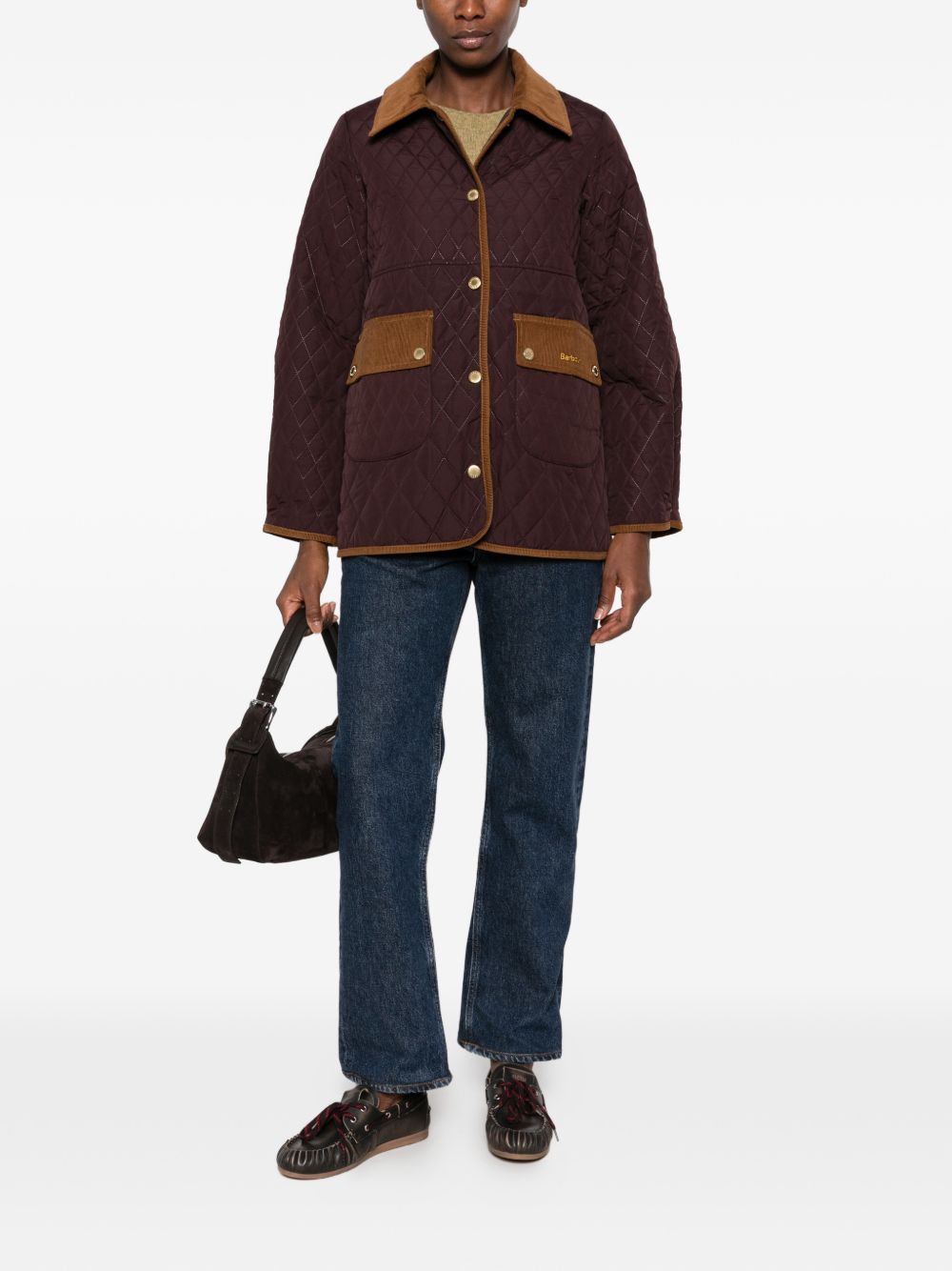 Whickham Quilted Jacket LQU1925 BR91 BROWN BARBOUR 