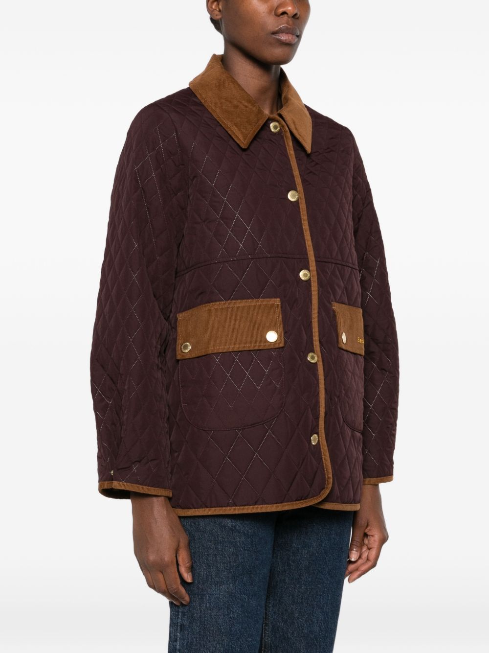 Whickham Quilted Jacket LQU1925 BR91 BROWN BARBOUR 