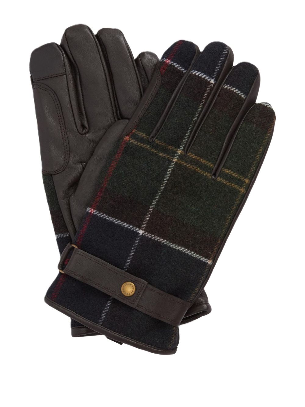 Guanti In Vera Pelle MGL0051 TN12 TARTAN BARBOUR 