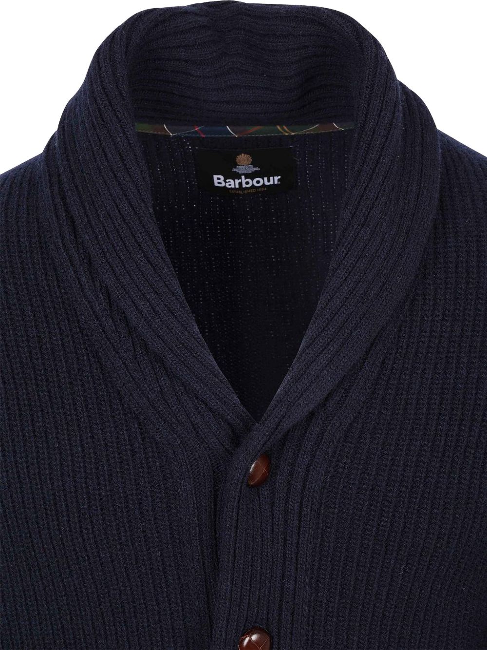 Cardigan In Lana Dagnello MKN1761 NY91 NAVY BARBOUR 