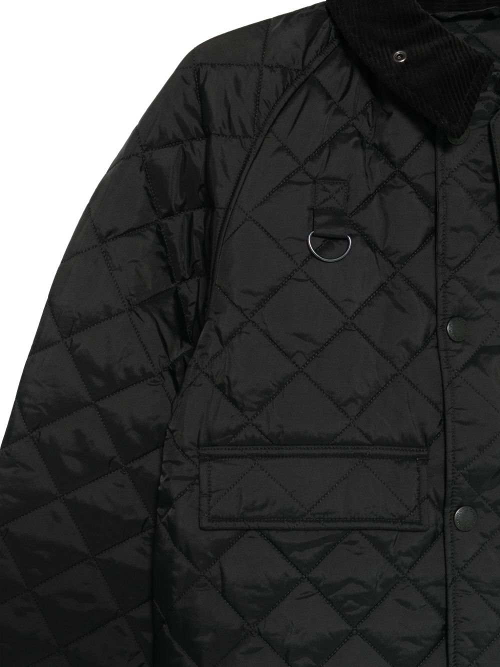 Spey Quilted Jacket MQU1802 BK91 BLACK BARBOUR 