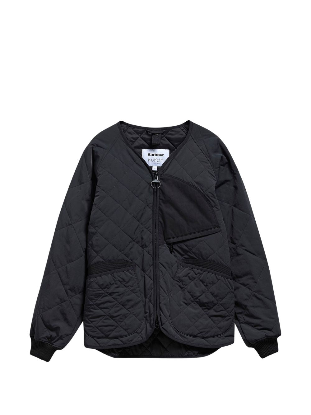 BA x Norbit Giacca Imbottita MQU1927 BK11 BLACK BARBOUR 
