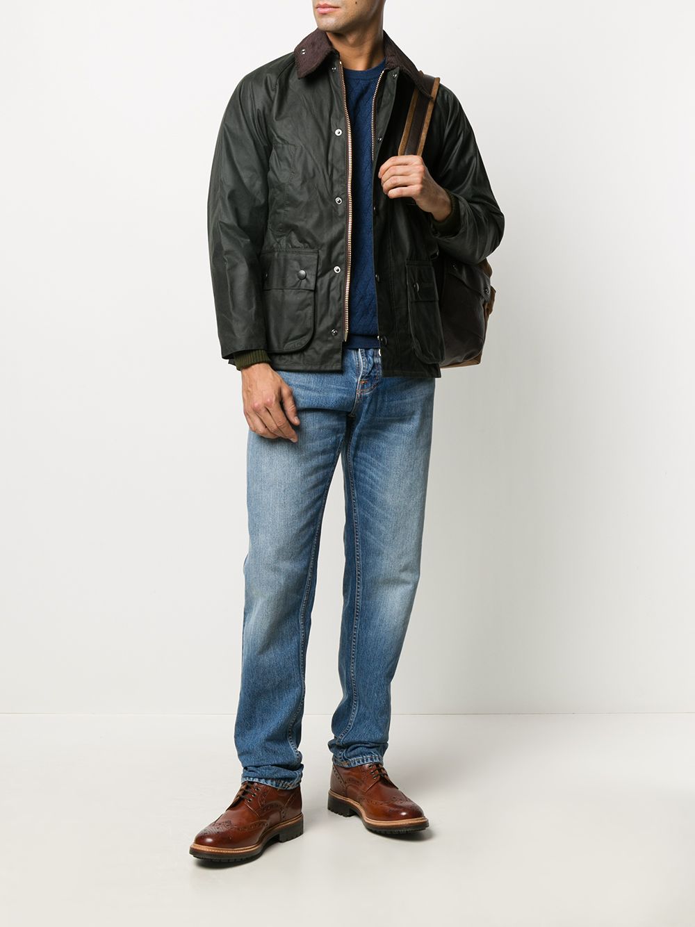 Bedale Wax Jacket MWX0018 SG91 SAGE BARBOUR 