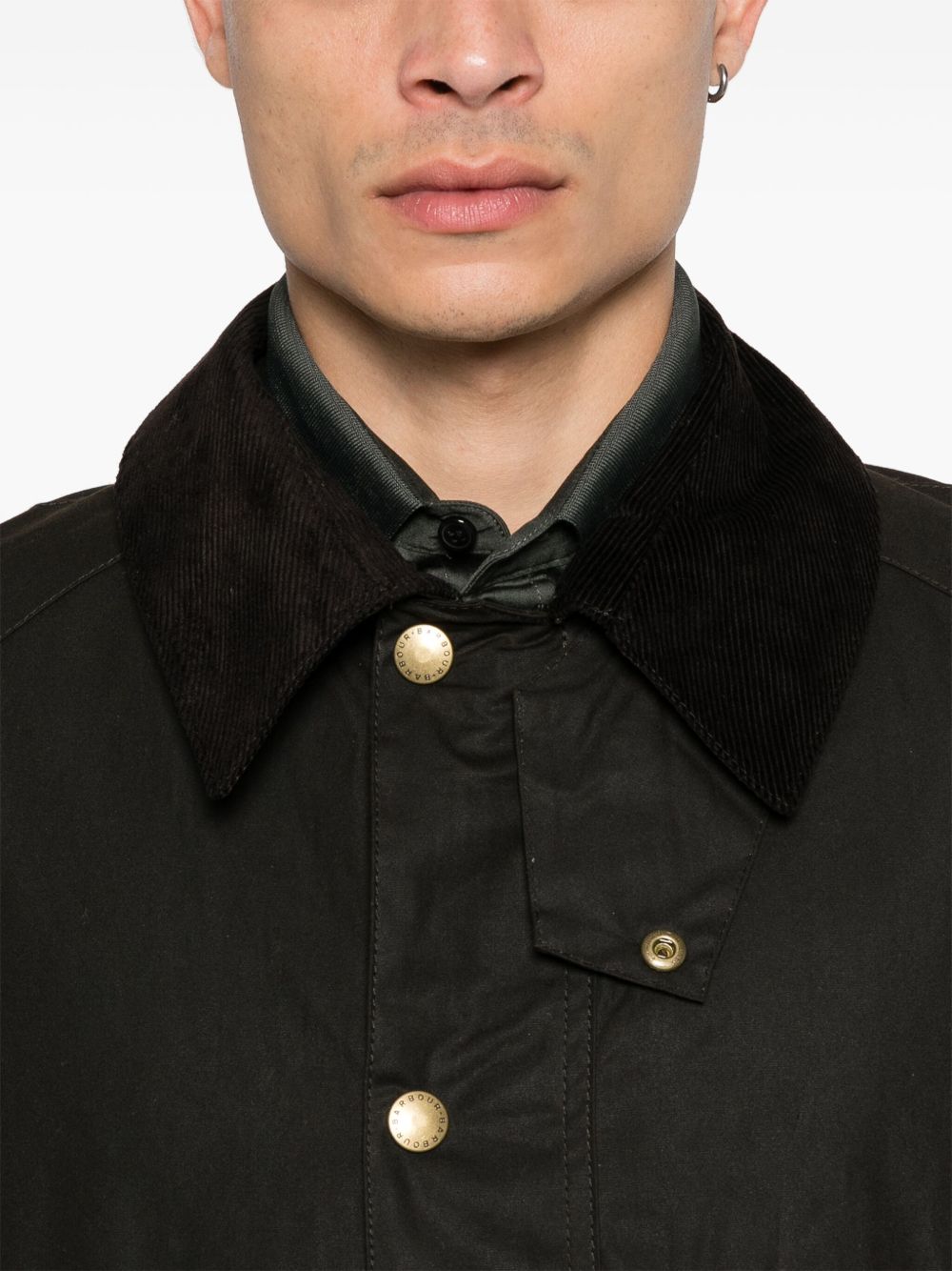 Ashby Wax Jacket MWX0339 OL71 OLVIVE BARBOUR 