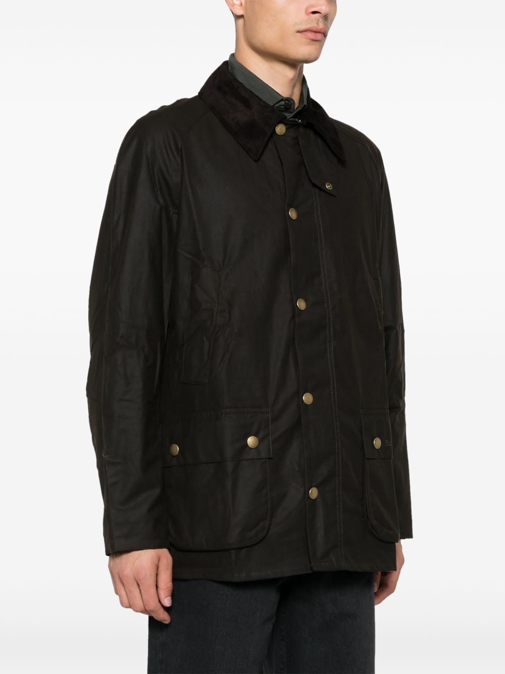 Ashby Wax Jacket MWX0339 OL71 OLVIVE BARBOUR 
