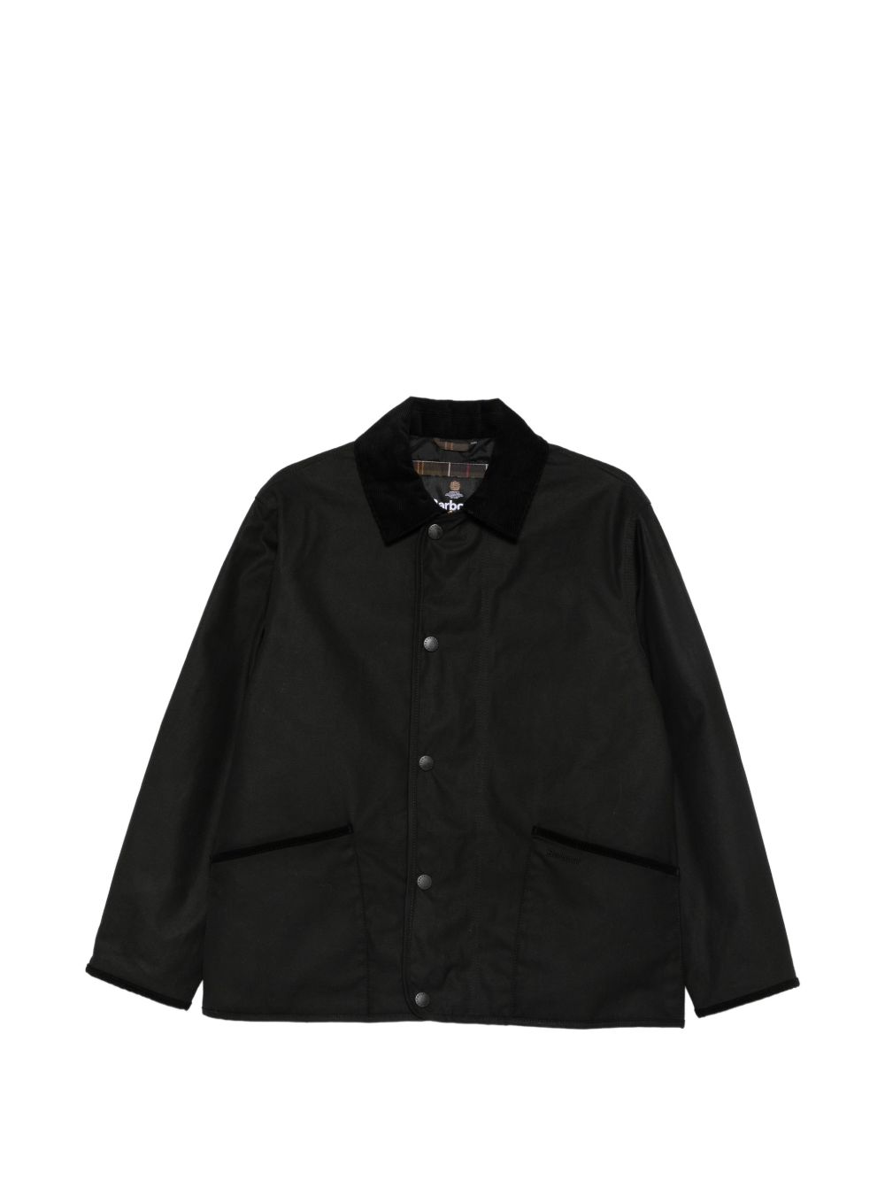 Short Liddesdale Wax Jacket MWX2592 BK11 BLACK BARBOUR 