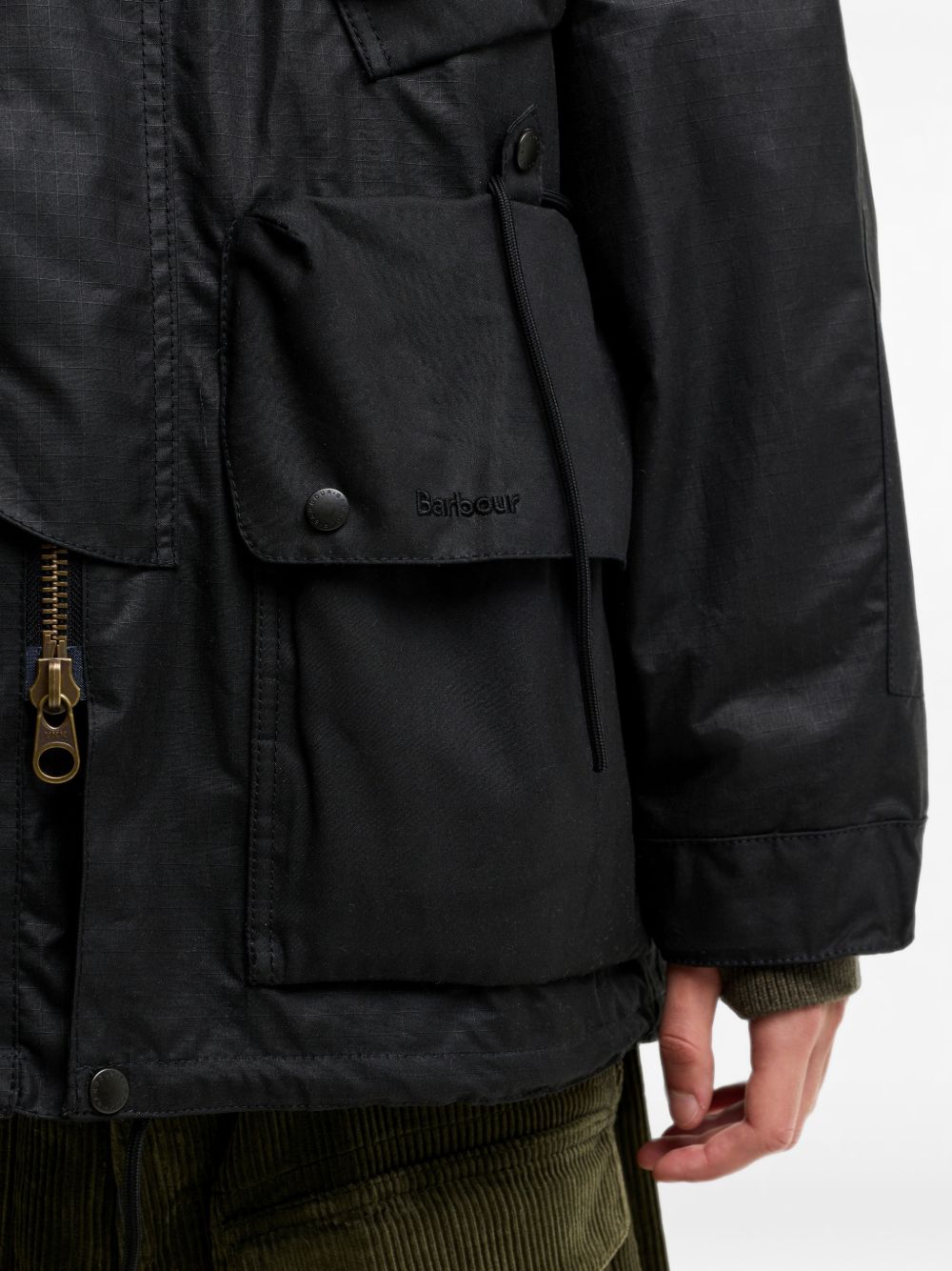 BA x Norbit Ripstop Wax Jacket MWX2614 BK11 BLACK BARBOUR 