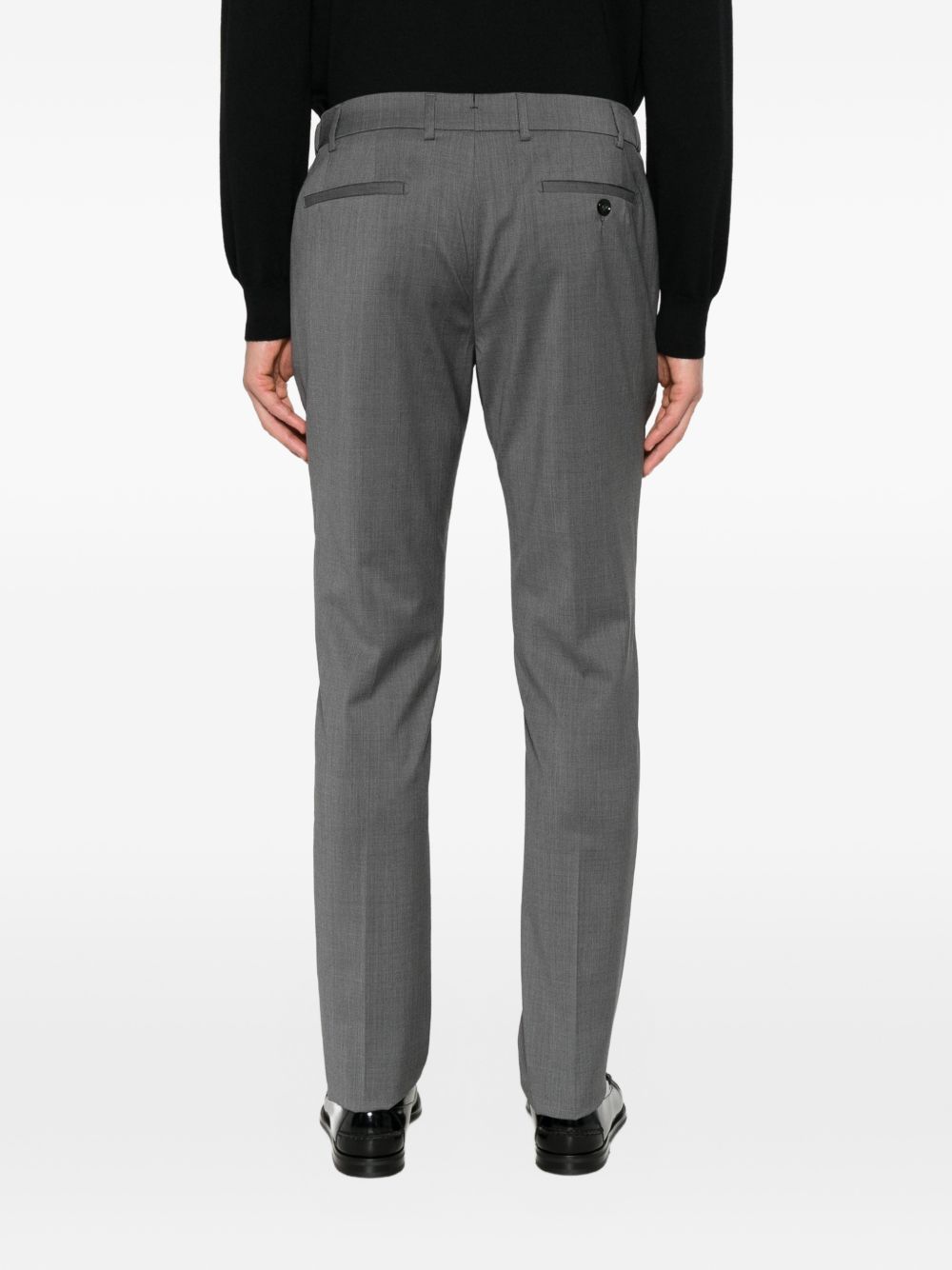 Pantaloni Morello Elax In Lana MORELLOELAXMZ1478 GREY BERWICH 