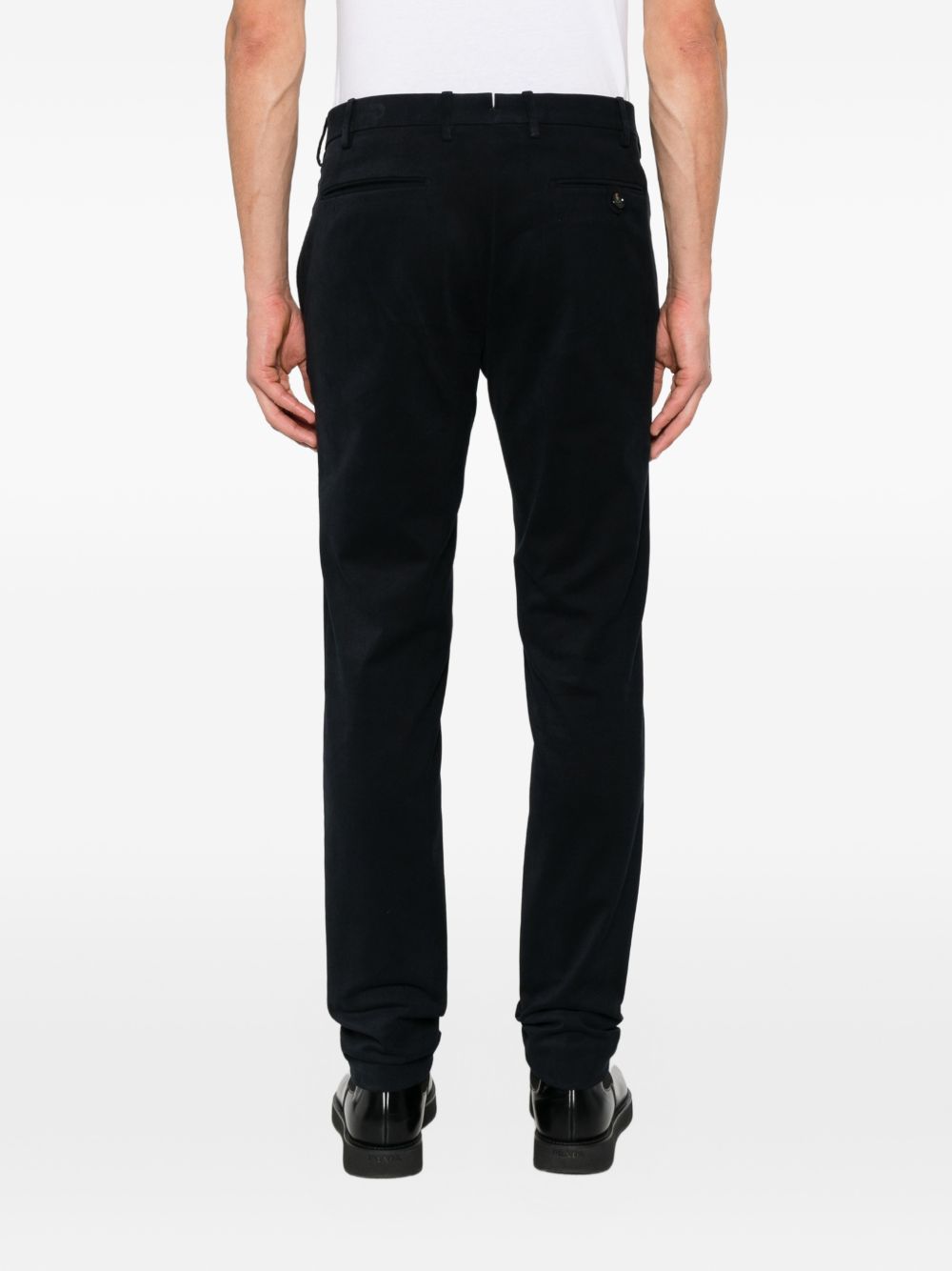 Pantaloni Morello In Cotone MORELLOTS1620X NAVY BERWICH 