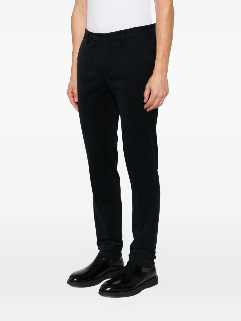 Pantaloni Morello In Cotone MORELLOTS1620X NAVY BERWICH 