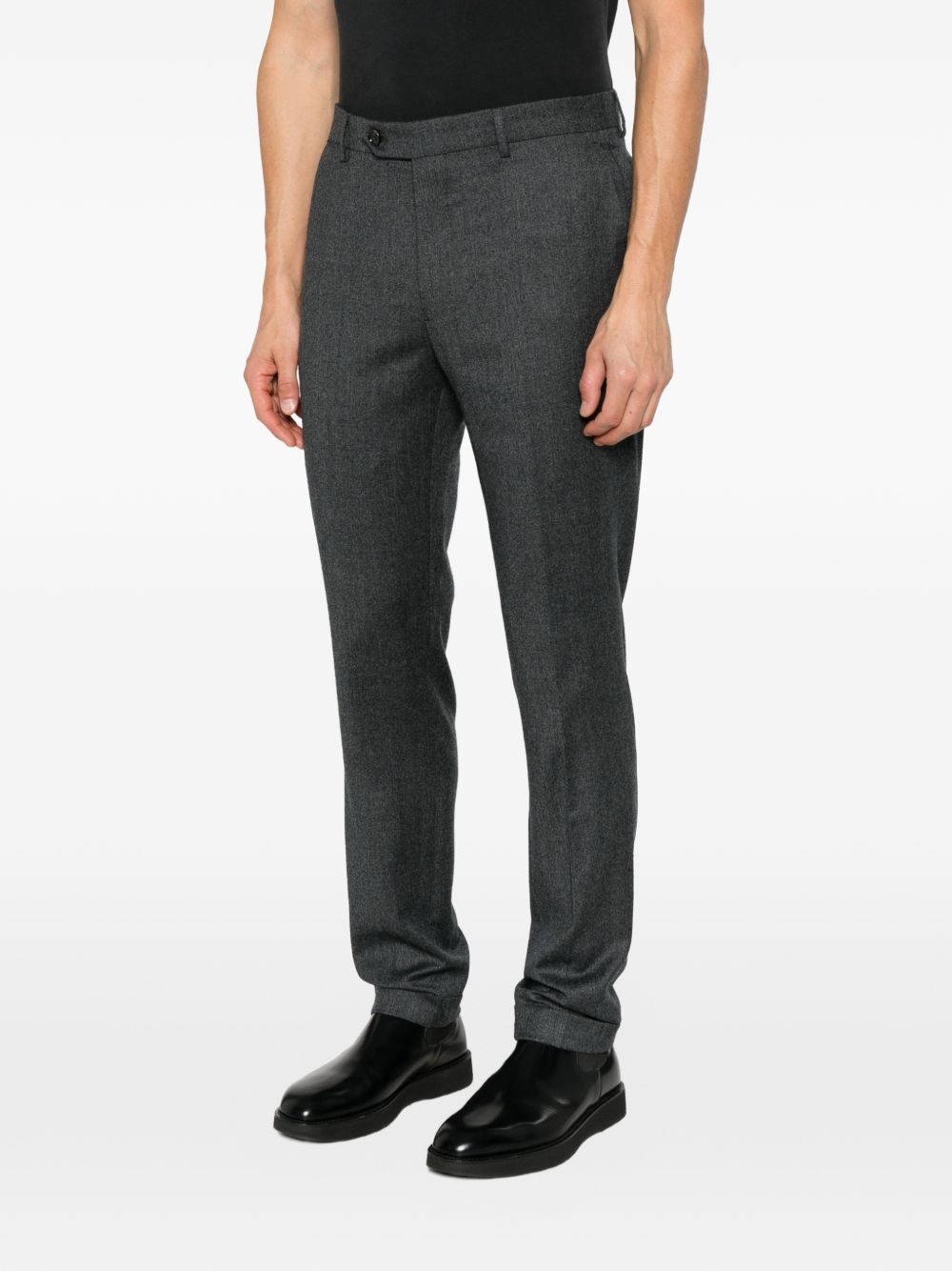 Pantaloni Yretro Long In Lana YRETROLONGRD5470 DARK GREY BERWICH 