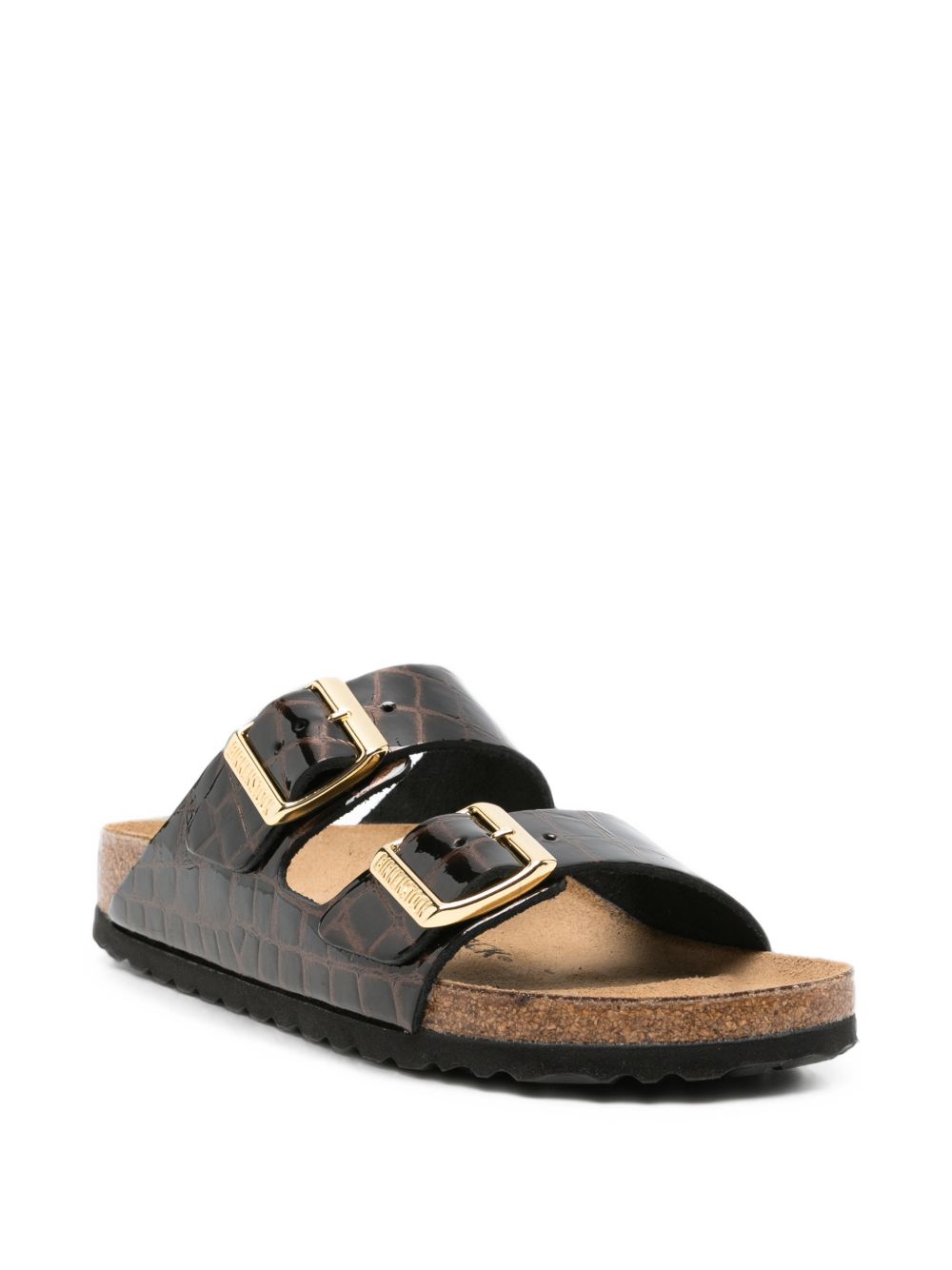 Arizona Emboss Animal Black 1032864 ANIMAL BLACK BIRKENSTOCK 