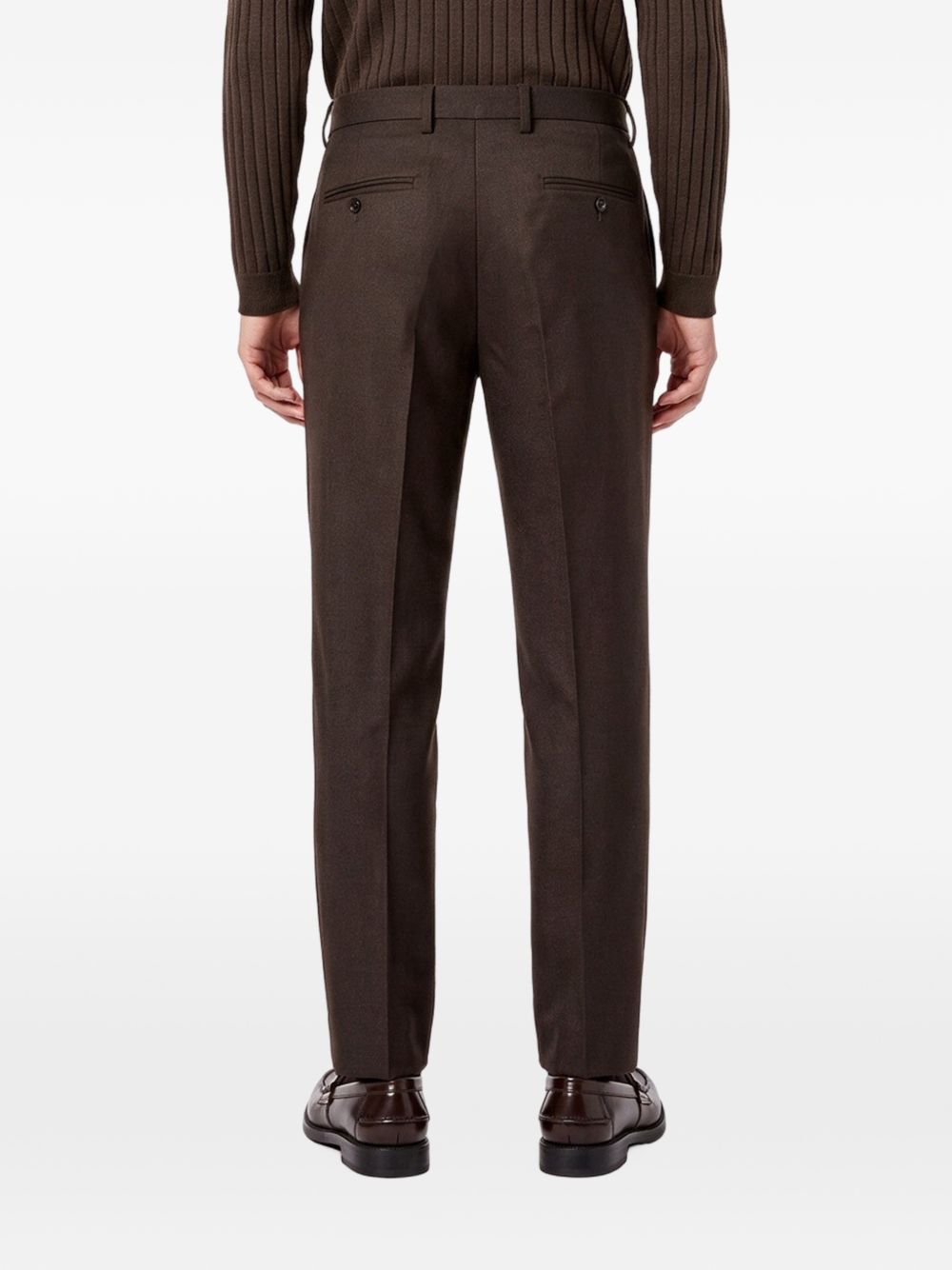 Pantaloni Manhattan in Lana Vergine MANHATTANS400177 00046 MORO BRIGLIA 1949 