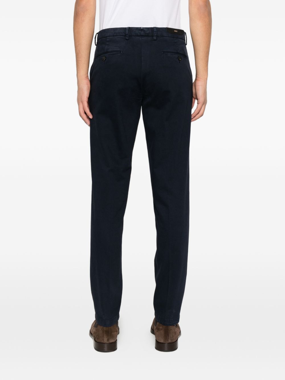 Pantaloni Naviglio in Rasatello di Cotone Stretch NAVIGLIO400009 00011 BLUE BRIGLIA 1949 