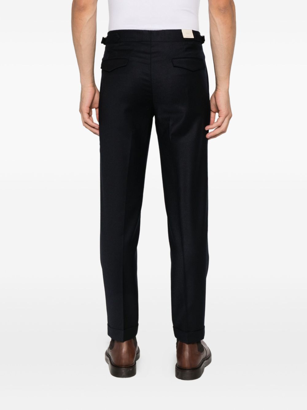 Pantaloni Quartieri in Lana Stretch QUARTIERIS400120 00011 BLUE BRIGLIA 1949 