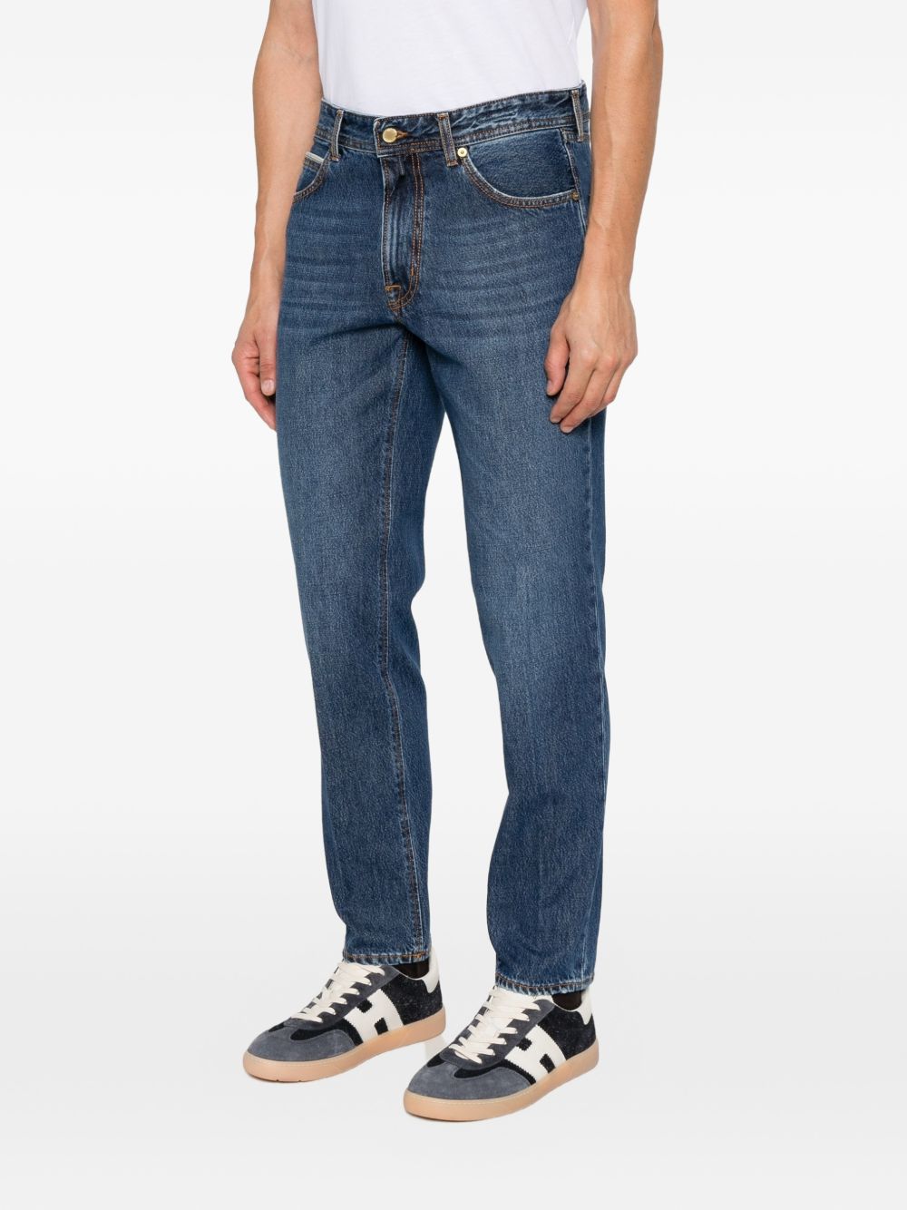 Jeans Varenne in Cotone Stretch VARENNE400144 00011 BLUE BRIGLIA 1949 