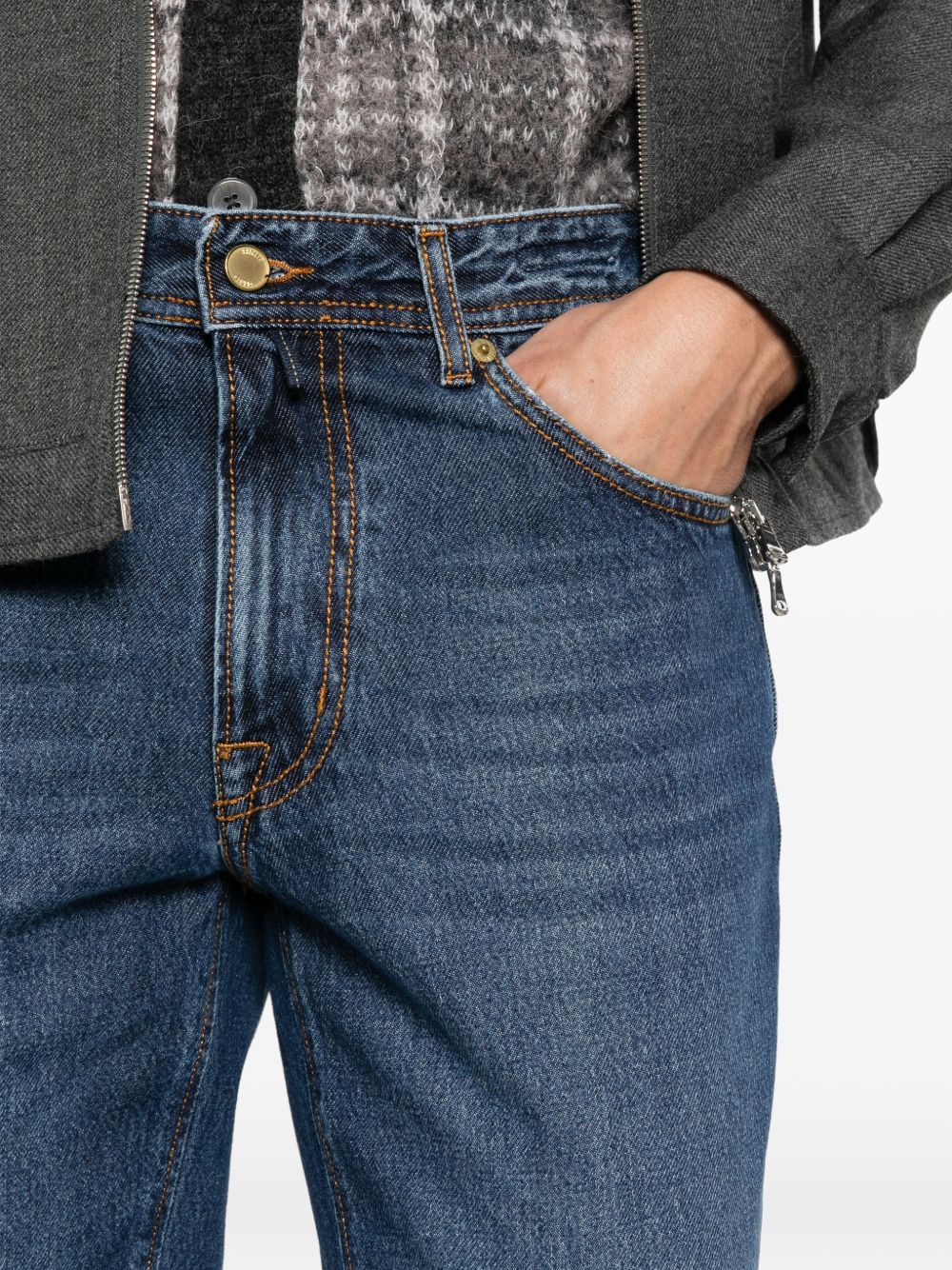 Jeans Varenne in Cotone Stretch VARENNE400144 00011 BLUE BRIGLIA 1949 